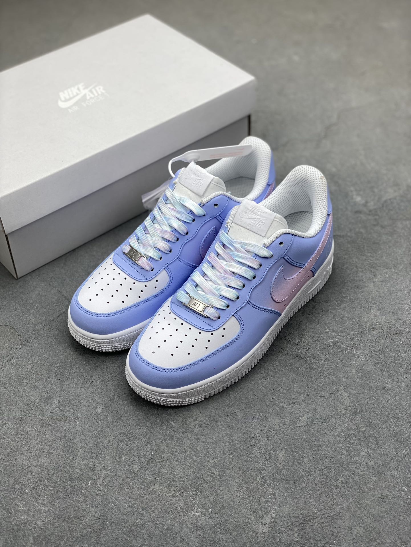 Nike Air Force 1 Low CW2288-111 White Lilac Women's Sneakers 9 i1699908968 3056 7