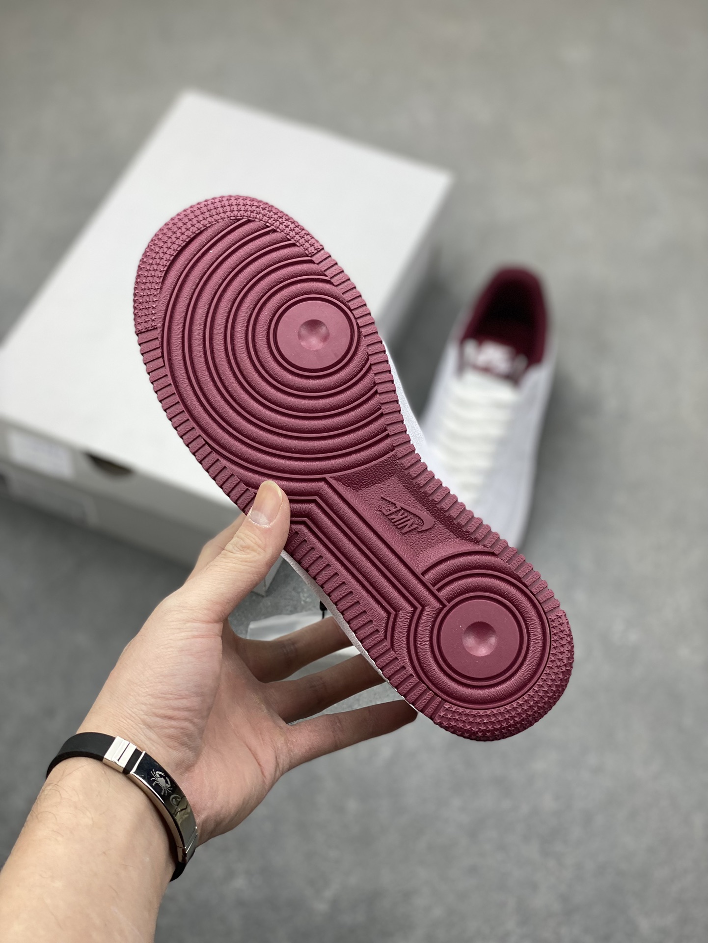 Nike Air Force 1 Low White Burgundy Crush: Premium Comfort and Style 7 i1700175091 6170 5