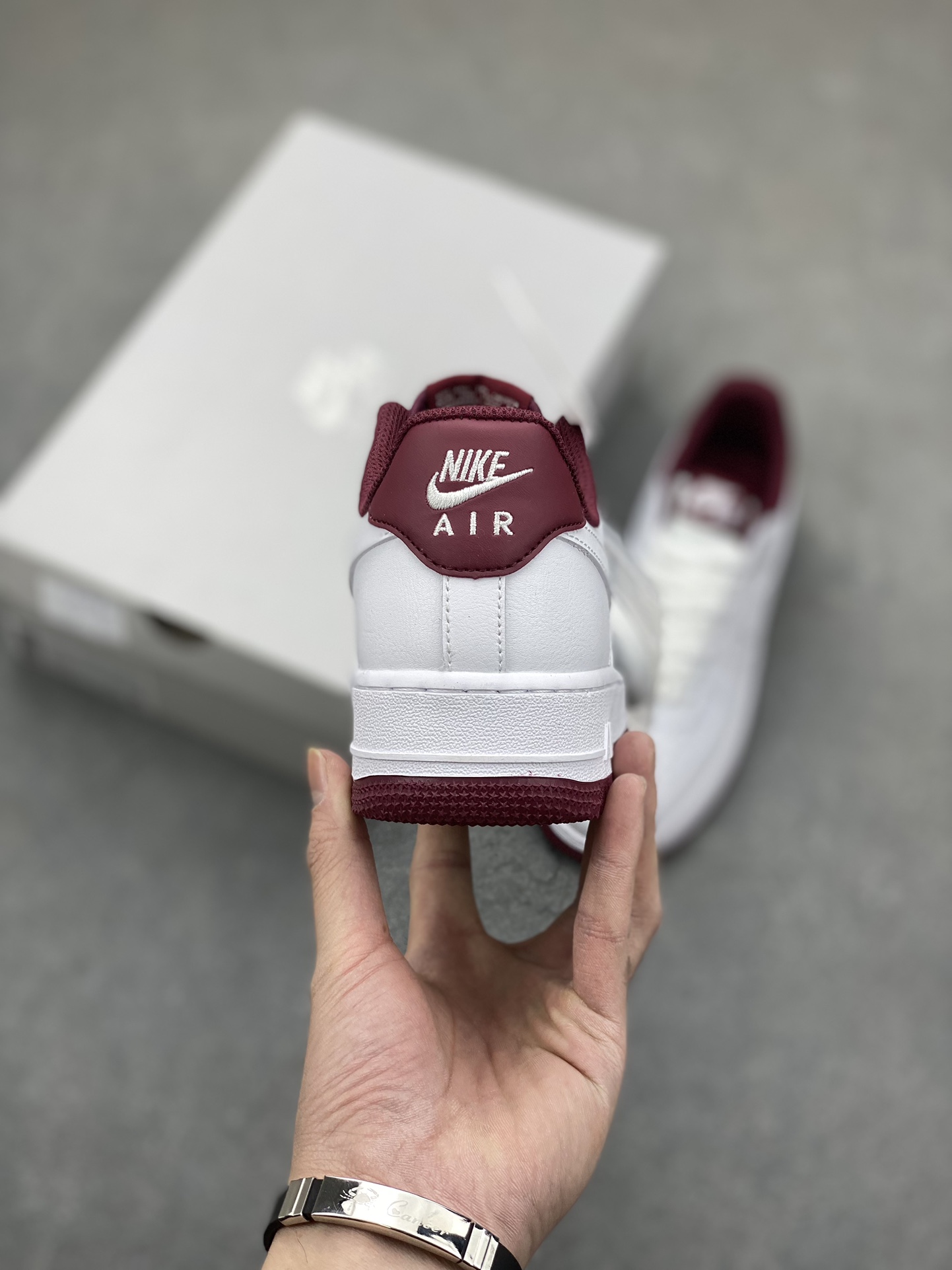 Nike Air Force 1 Low White Burgundy Crush: Premium Comfort and Style 5 i1700175091 8310 3