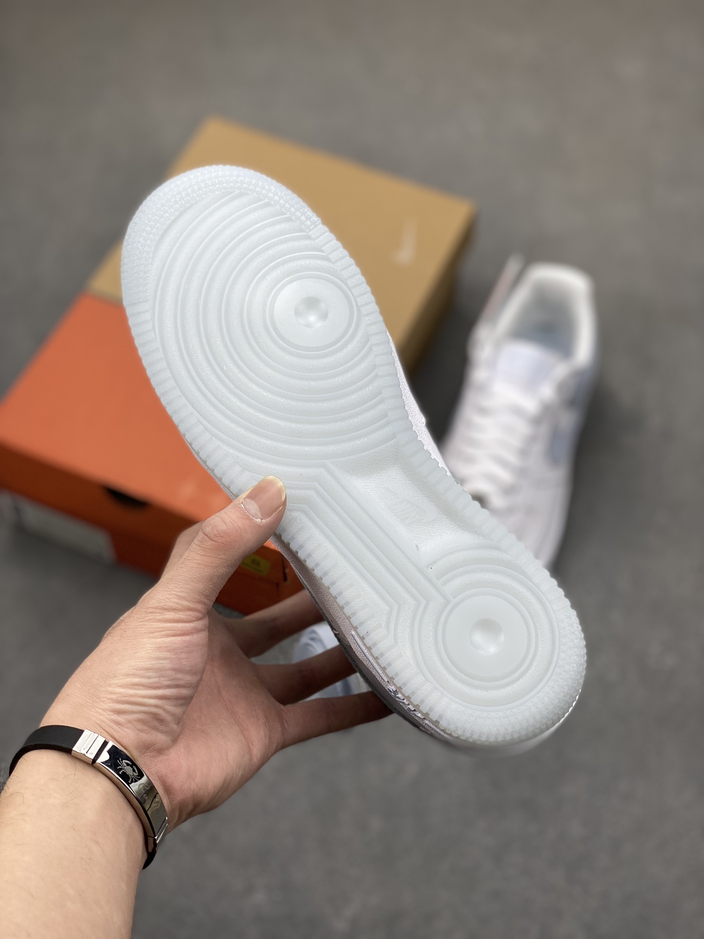 Nike Air Force 1 Low White Grey (FJ5755-100) Original Quality Sneakers 7 i1700505130 7976 5