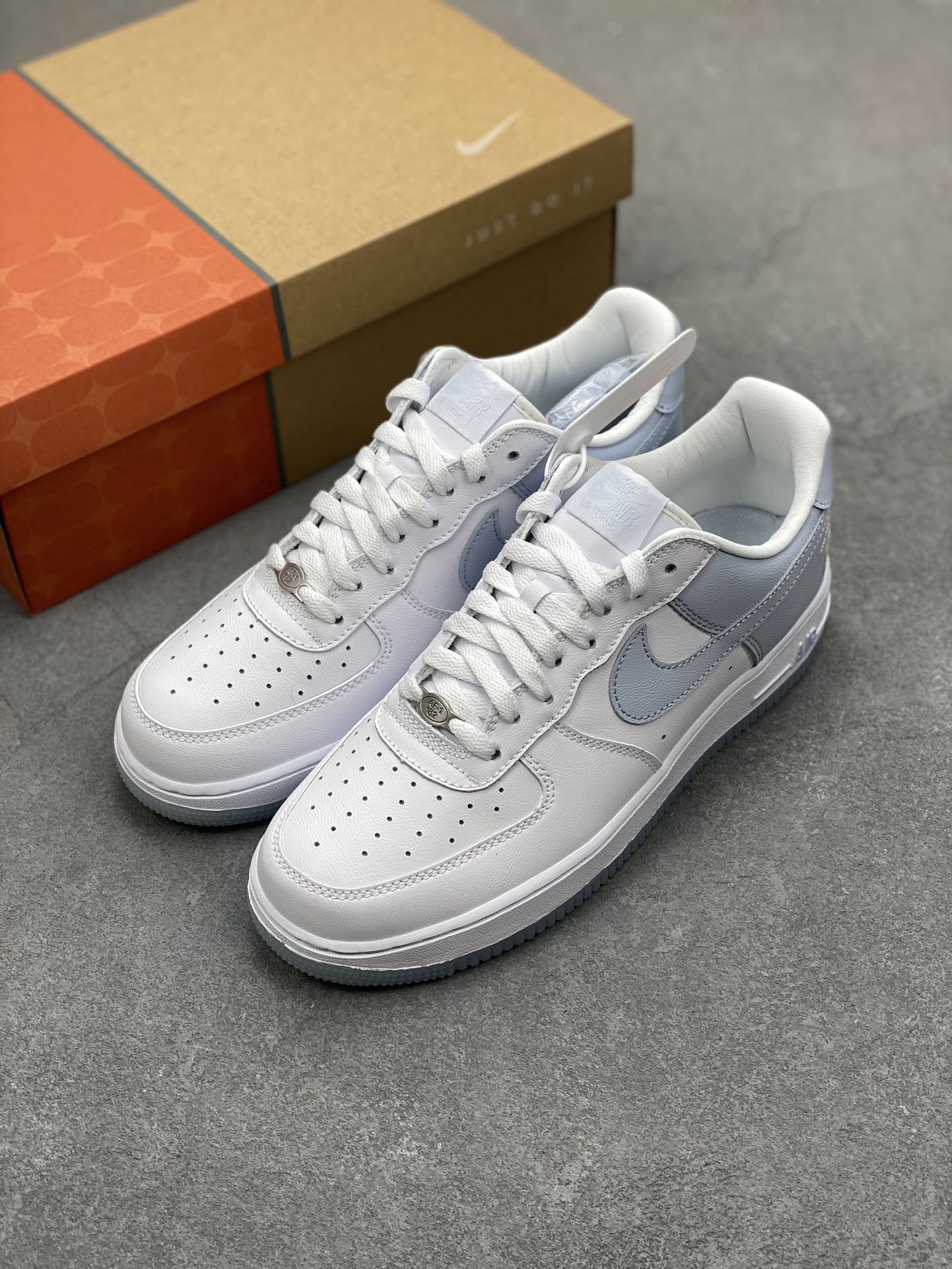Nike Air Force 1 Low White Grey (FJ5755-100) Original Quality Sneakers 9 i1700505130 8120 7