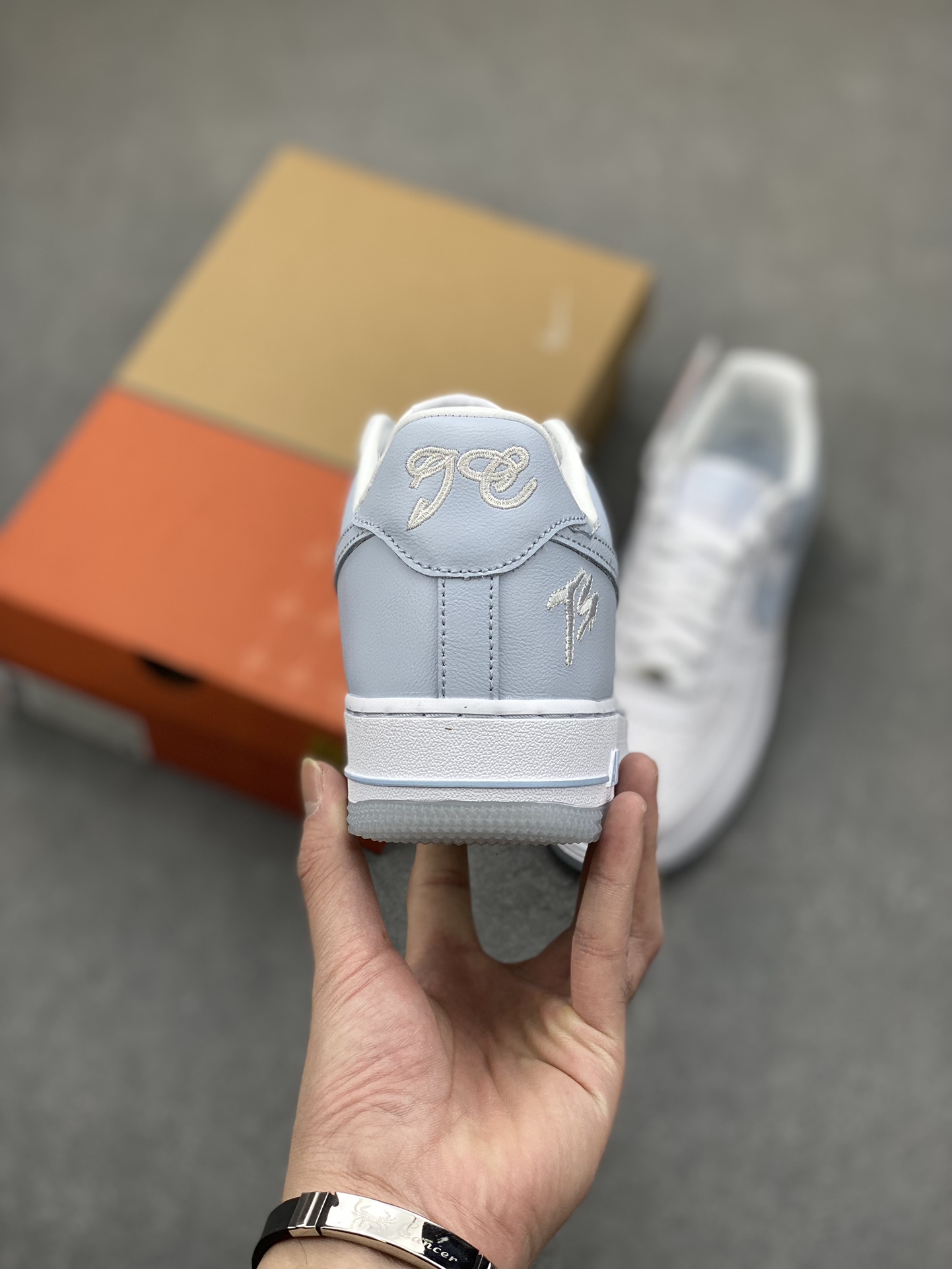 Nike Air Force 1 Low White Grey (FJ5755-100) Original Quality Sneakers 5 i1700505130 8880 3