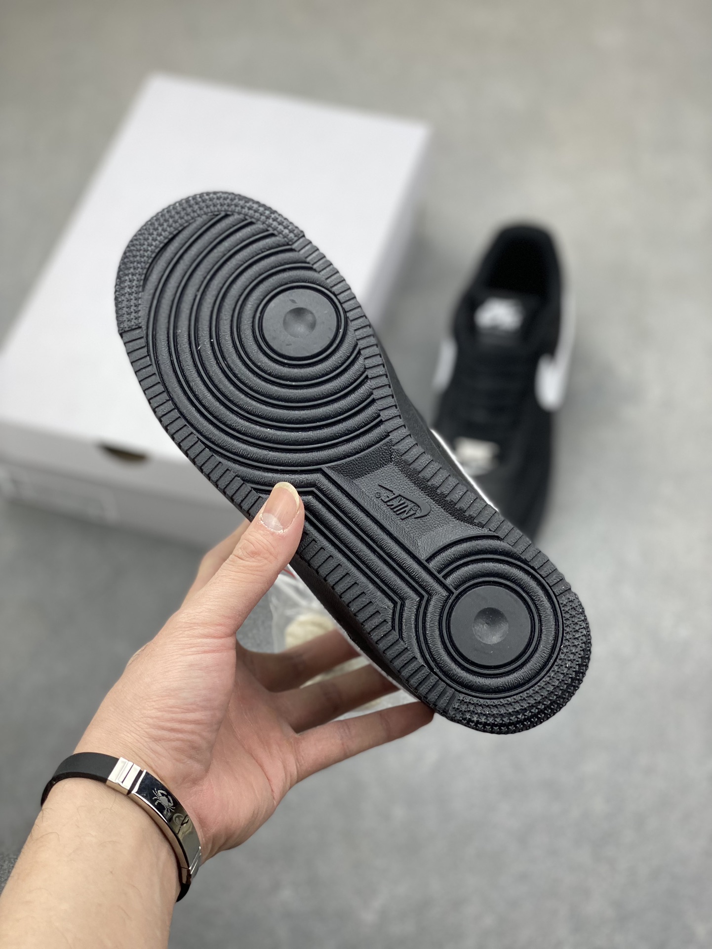 Nike Air Force 1 Low Black and White Sneakers - Lifetime Warranty 7 i1700594101 2302 5