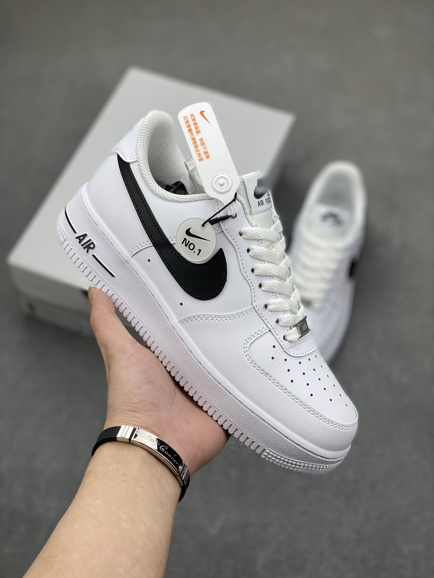 Nike Air Force 1 Low White/Black CJ0952-100 - Premium Quality, Comfortable Fit 2 i1700773164 952 0