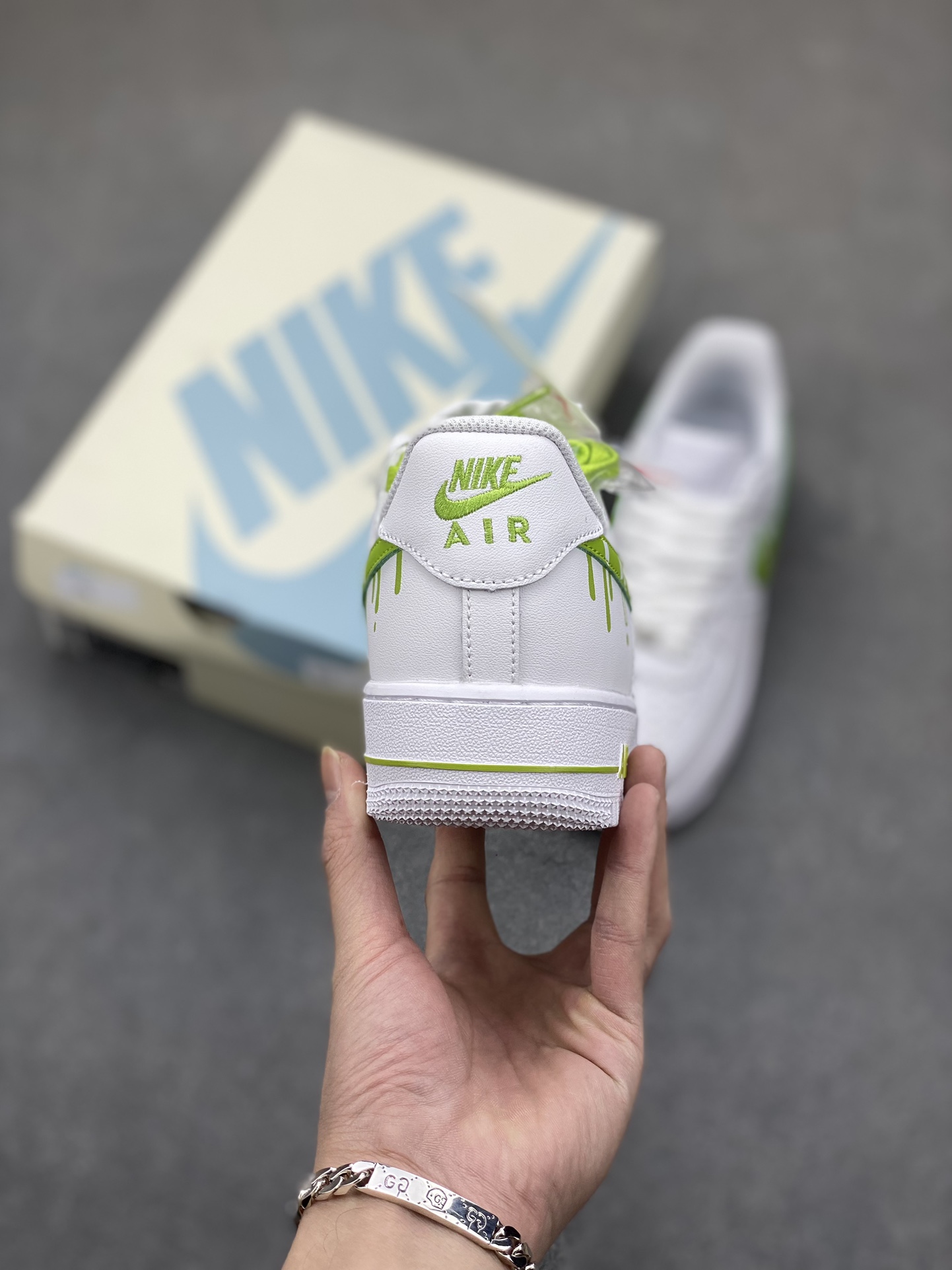NK Air Force 1 '07 Low White/Green Casual Sneakers CW2288-009 5 i1701064090 2734 3