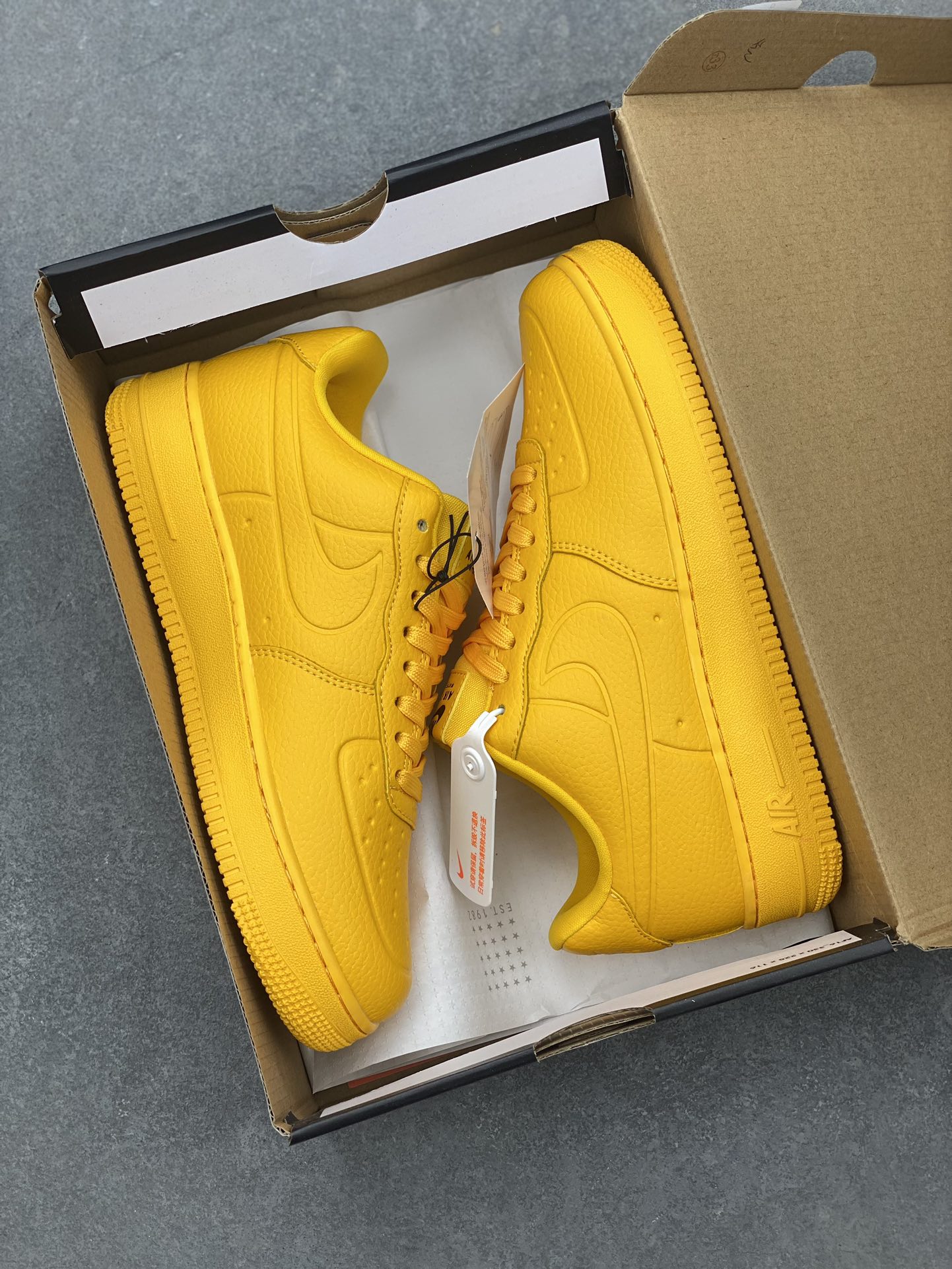 Nike Air Force 1 Low 'All Yellow' FB8875-700 - Premium Quality 10 i1702068926 4886 2