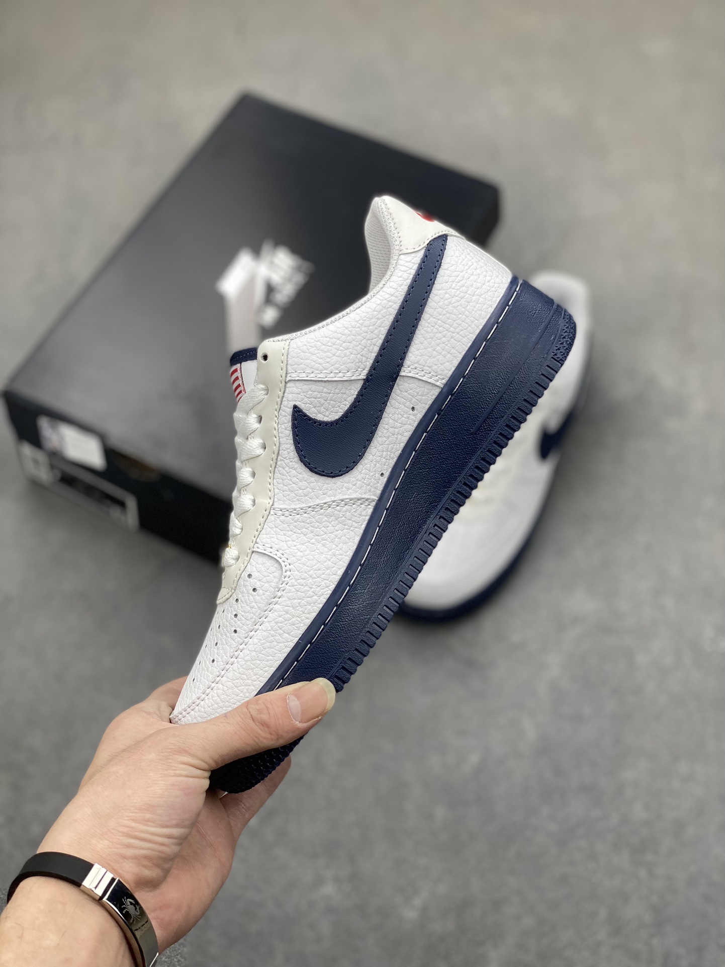 Nike Air Force 1 Low White Blue US Flag - Original Design & Comfort 4 i1702324943 7741 0