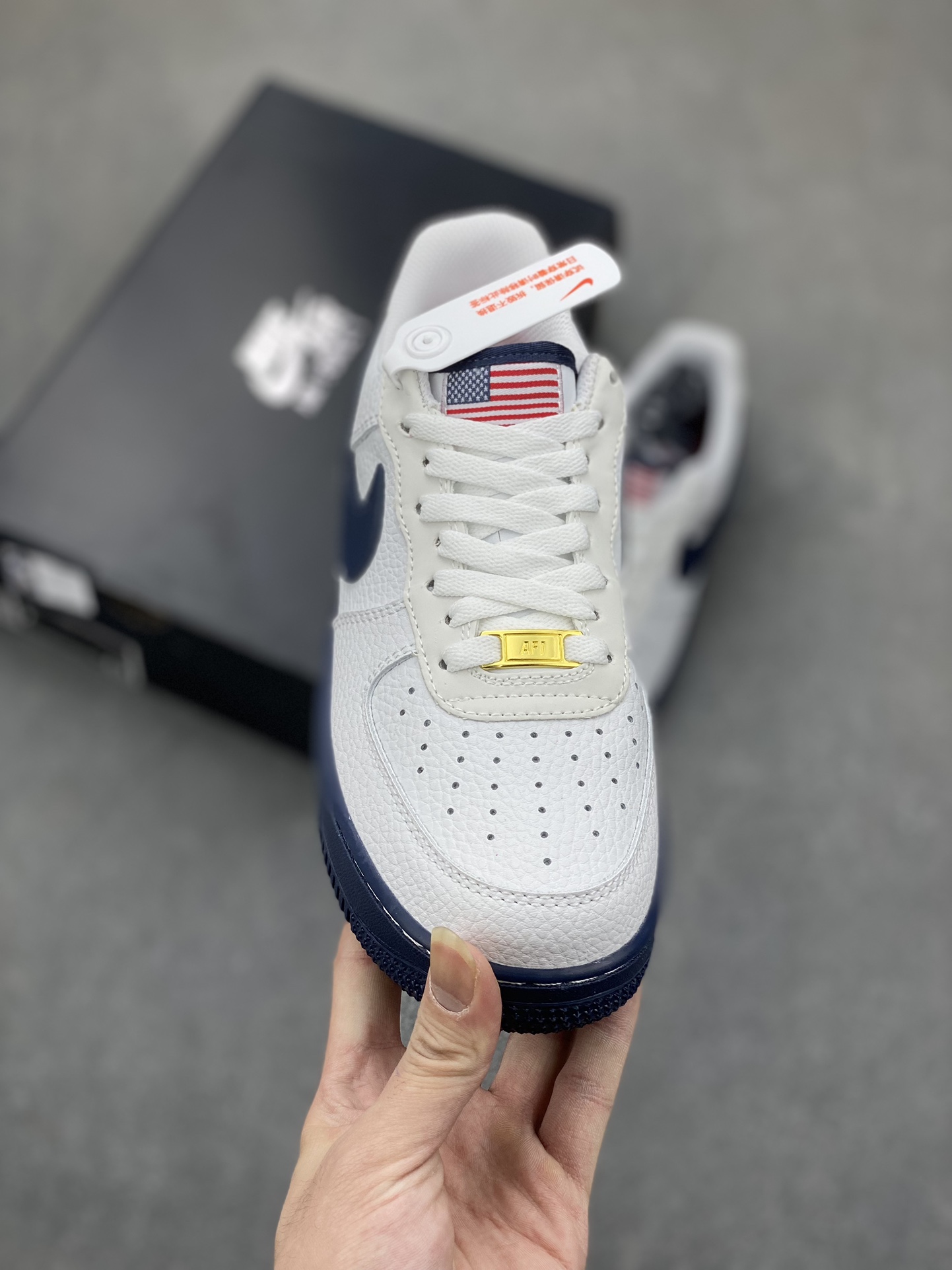 Nike Air Force 1 Low White Blue US Flag - Original Design & Comfort 3 i1702324943 8326 5