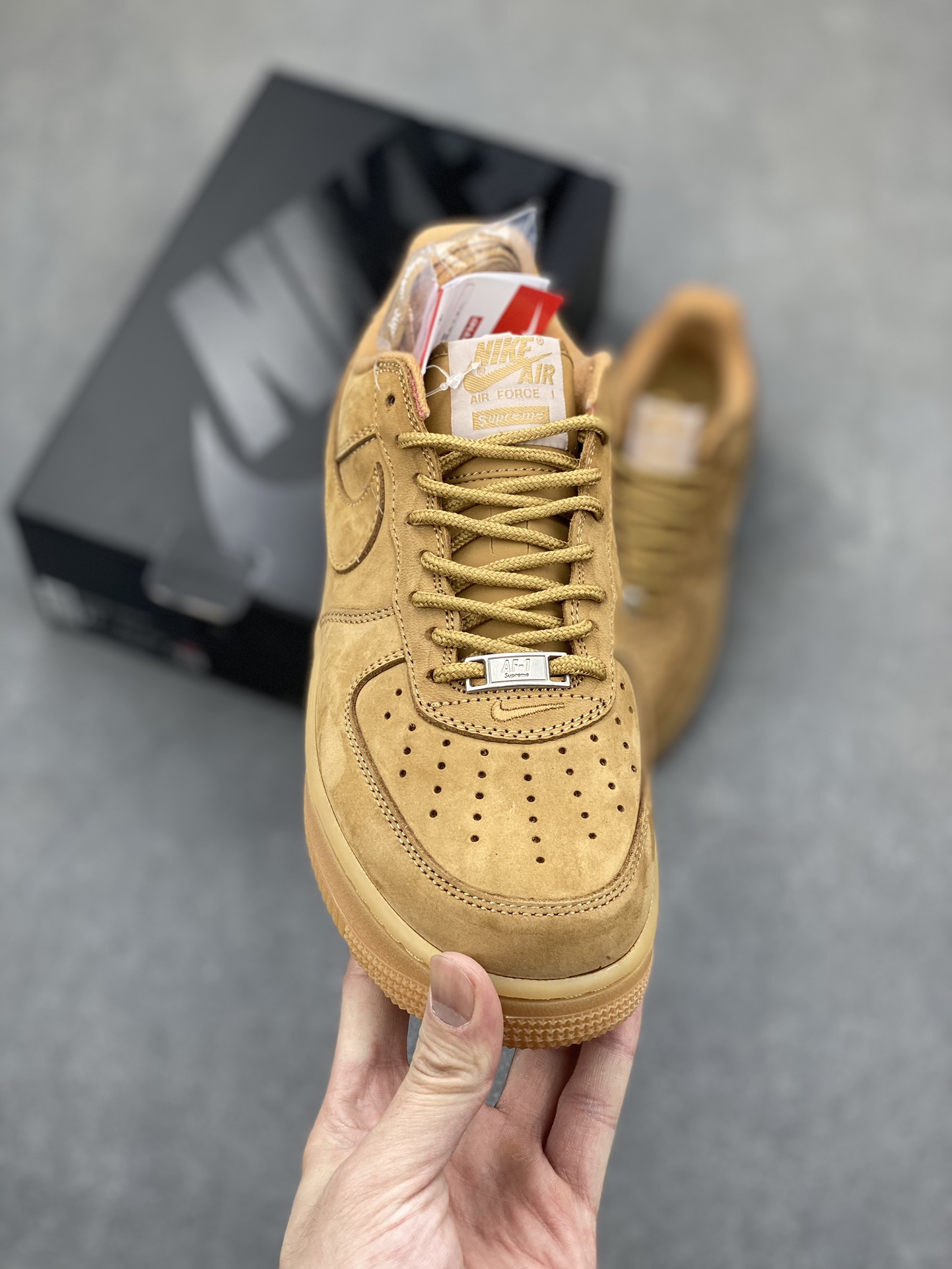 Nike Air Force 1 Low Supreme Wheat DN1555-200, Original Version 3 i1702585773 6785 0