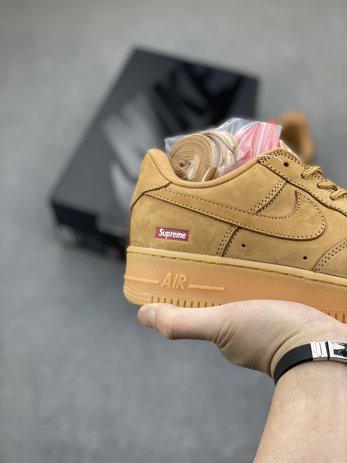 Nike Air Force 1 Low Supreme Wheat DN1555-200, Original Version 6 i1702585773 8961 2