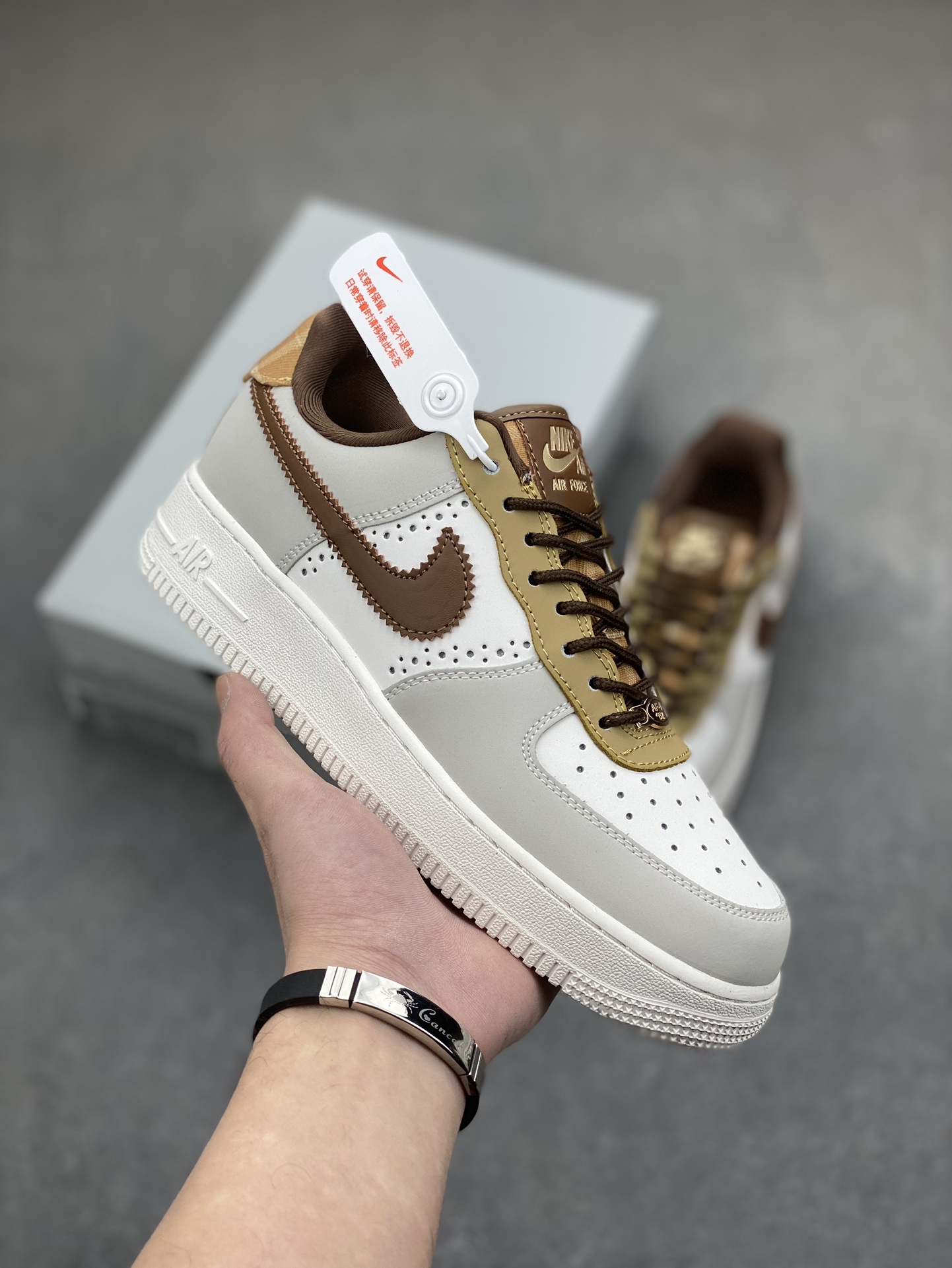 Nike Air Force 1 Low 'Grey Brown' Casual Sneakers FV3702-121 2 i1702841606 2164 1