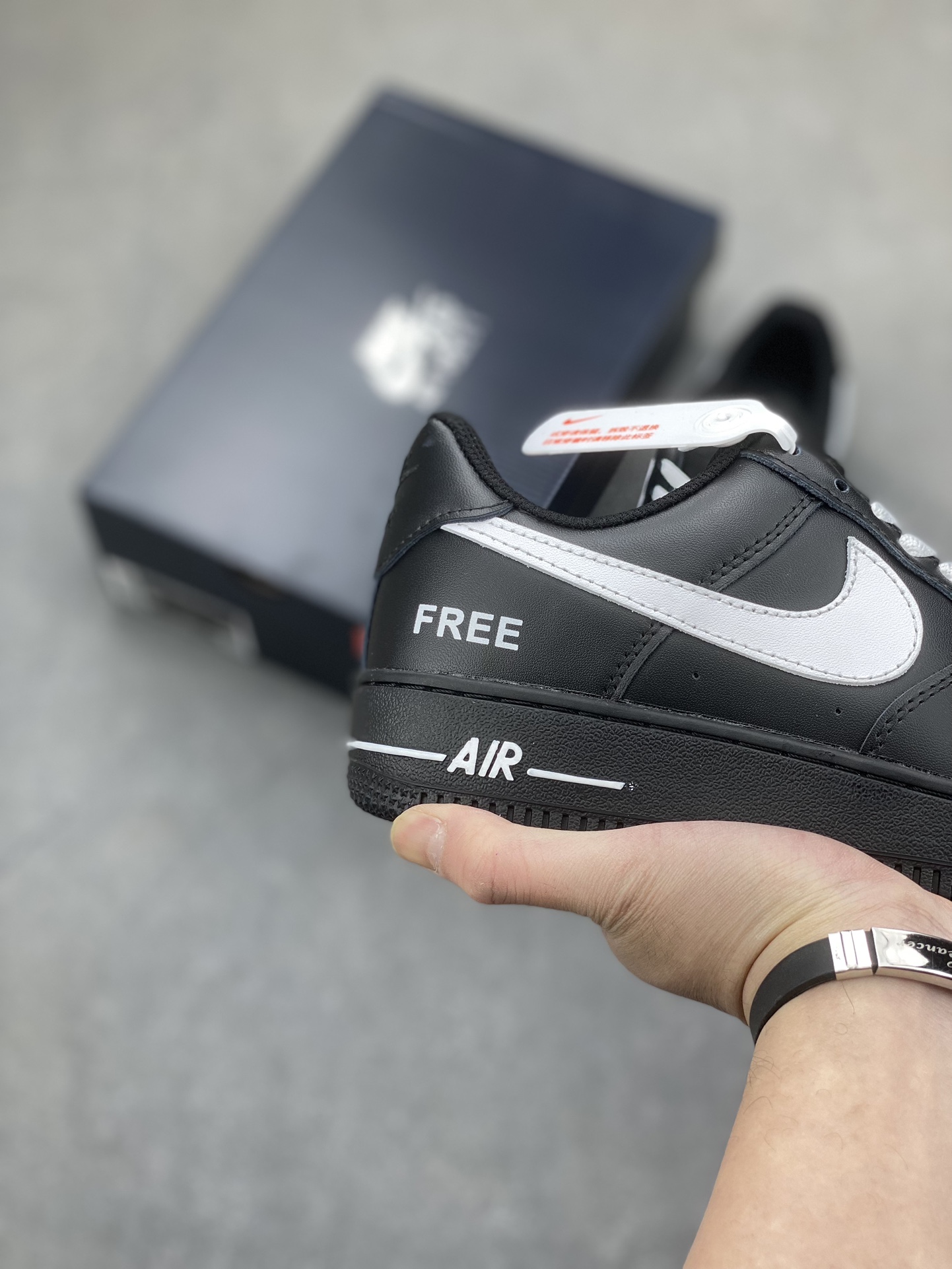 Nike Air Force 1 '07 Low Black & White Casual Sneakers CW2288-001 5 i1703540982 2490 0