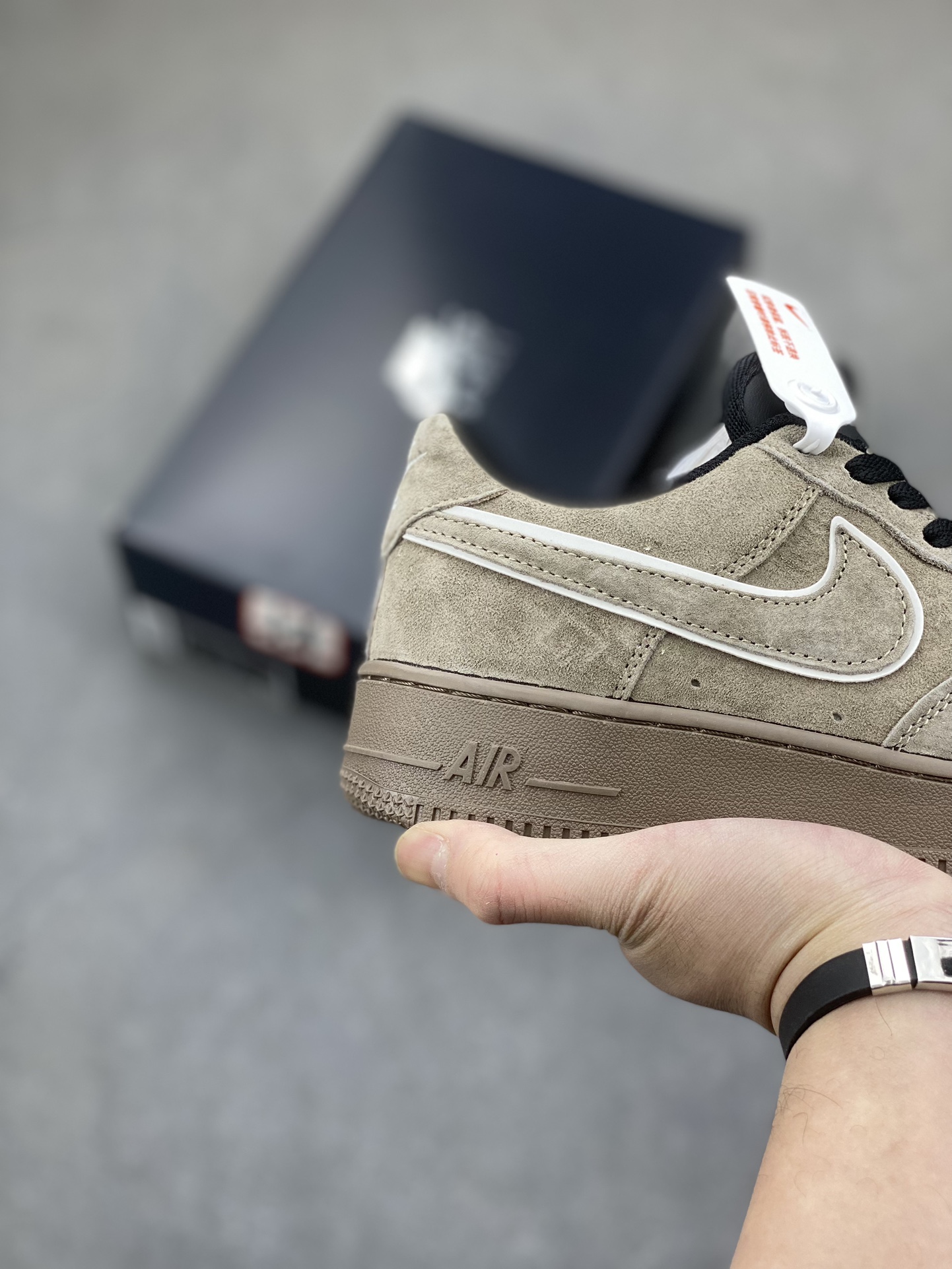 Nike Air Force 1 Low Grey Suede Sneakers - Limited Edition 6 i1703541058 5247 0