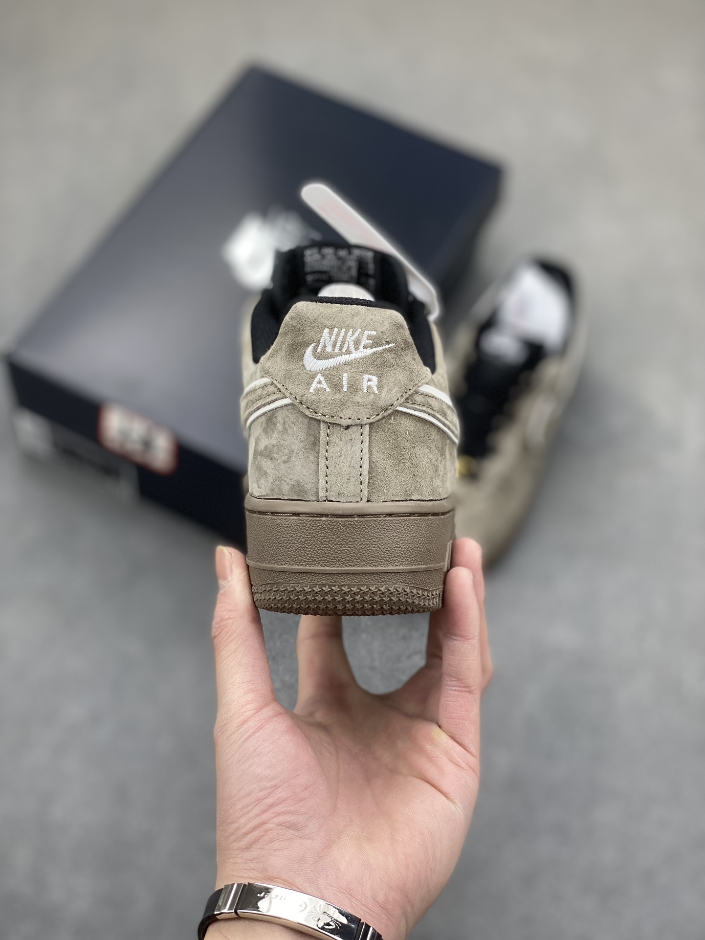 Nike Air Force 1 Low Grey Suede Sneakers - Limited Edition 5 i1703541058 7415 0