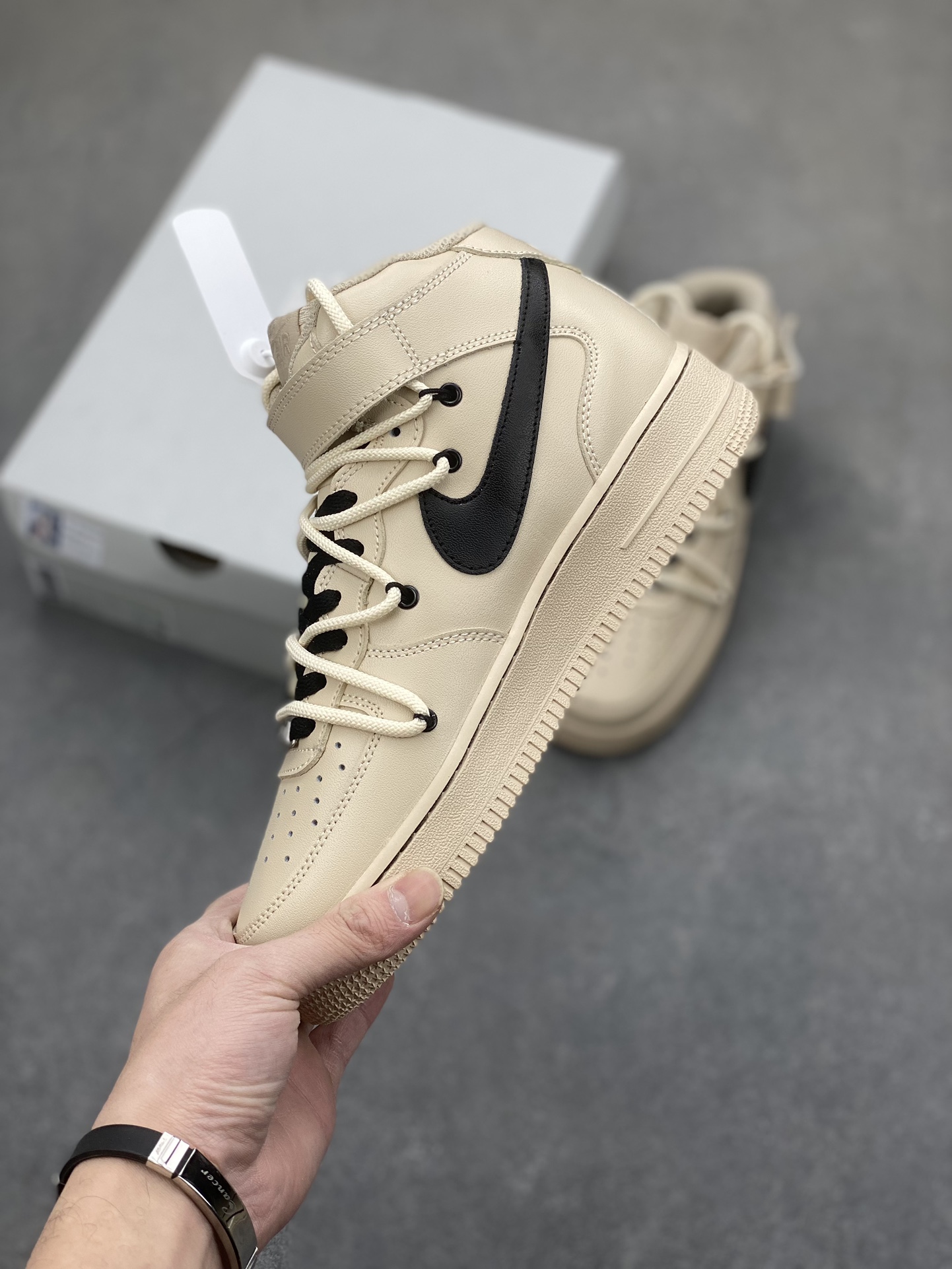 Nike Air Force 1 Mid '07 LX NN White Sesame Black CW2289-111 Sneakers 3 i1703541216 9956 0