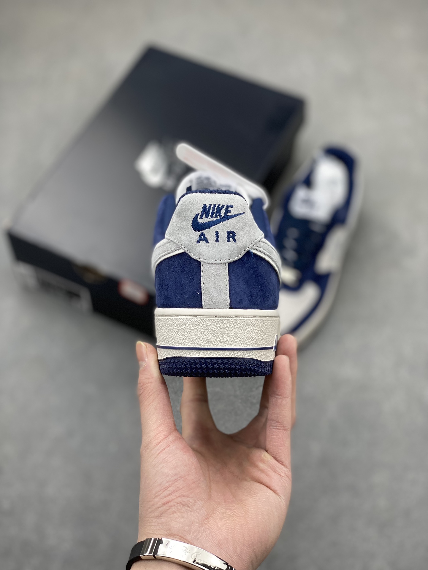Nike Air Force 1 Low Deep Blue Suede Sneakers - Limited Edition 5 i1703888790 4733 0