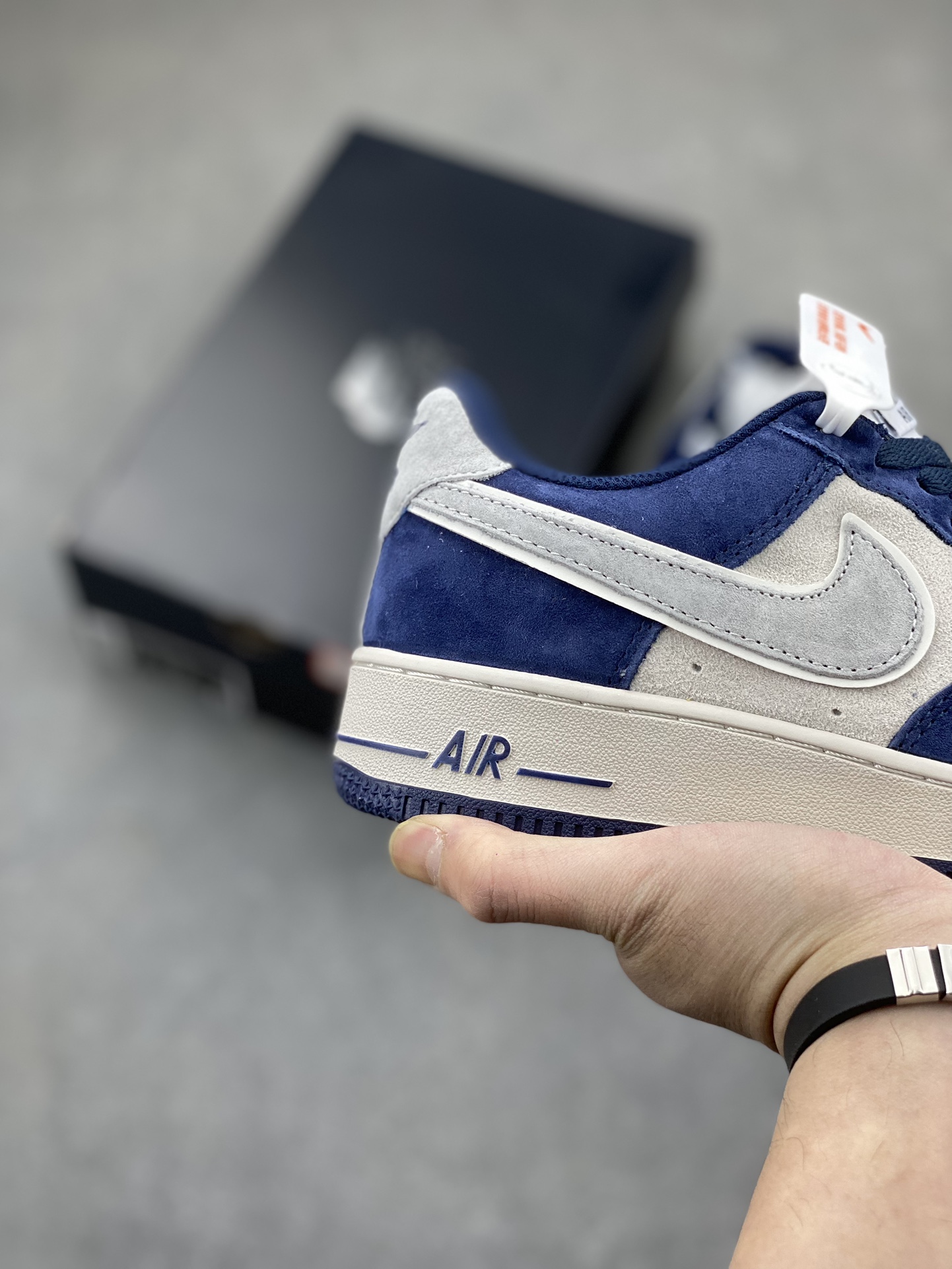 Nike Air Force 1 Low Deep Blue Suede Sneakers - Limited Edition 6 i1703888790 9051 0