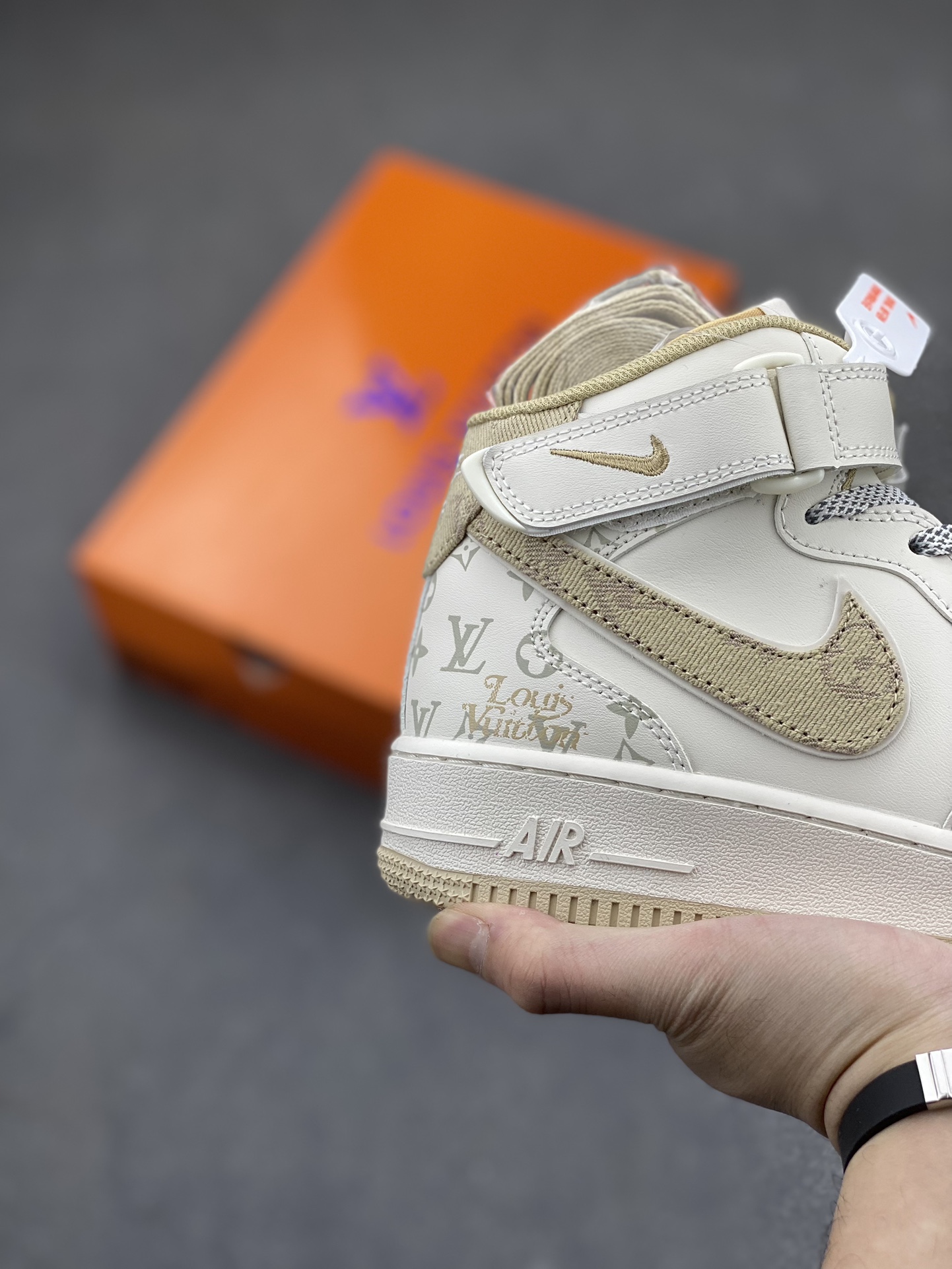 Nike Air Force 1 '07 Low Louis Vuitton Collab Sneakers Size 36-45 6 i1704142577 5751 0