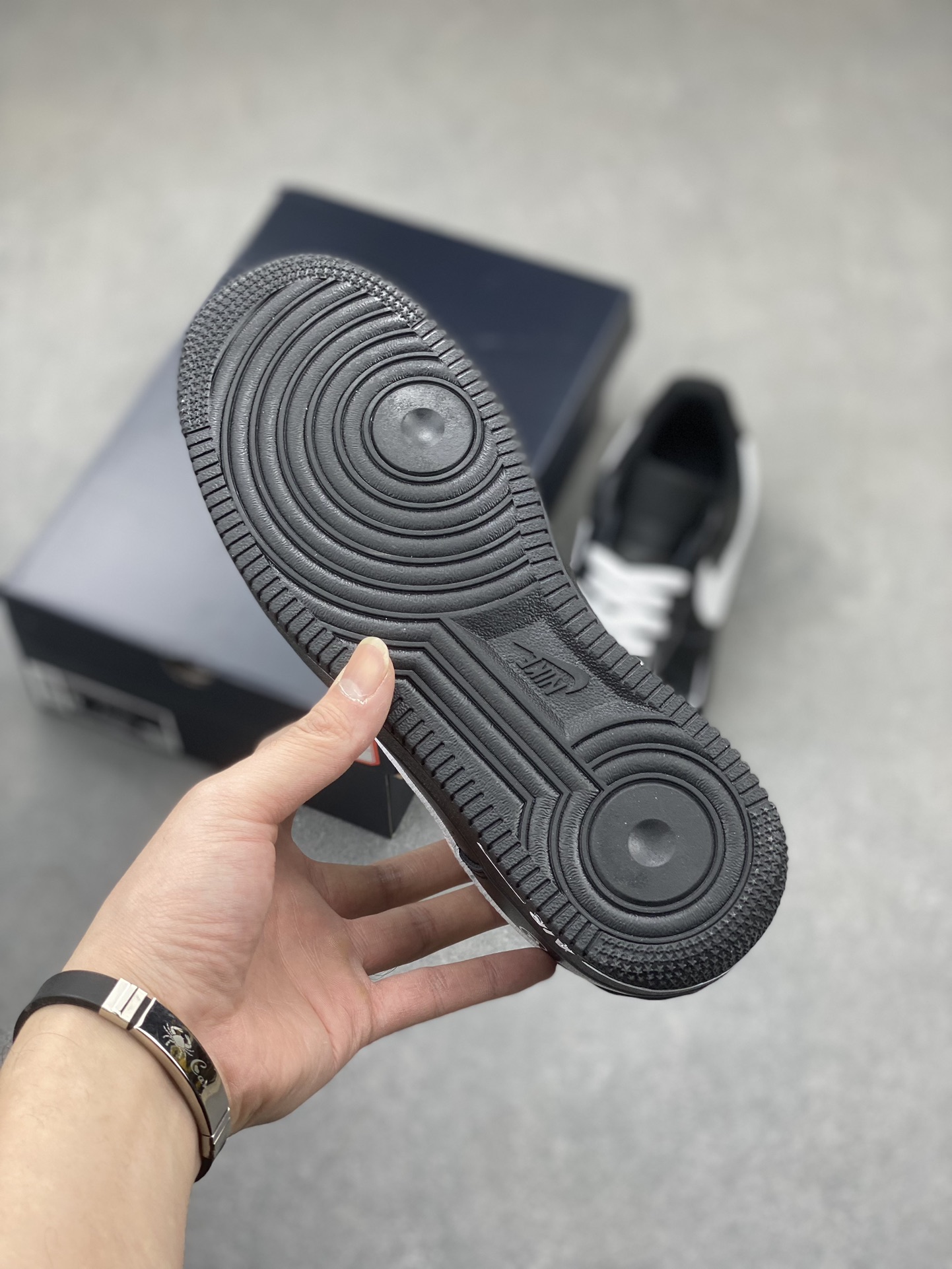 Nike Air Force 1 '07 Low Black White Custom Casual Sneakers CW2288-002 7 i1704489137 9337 8