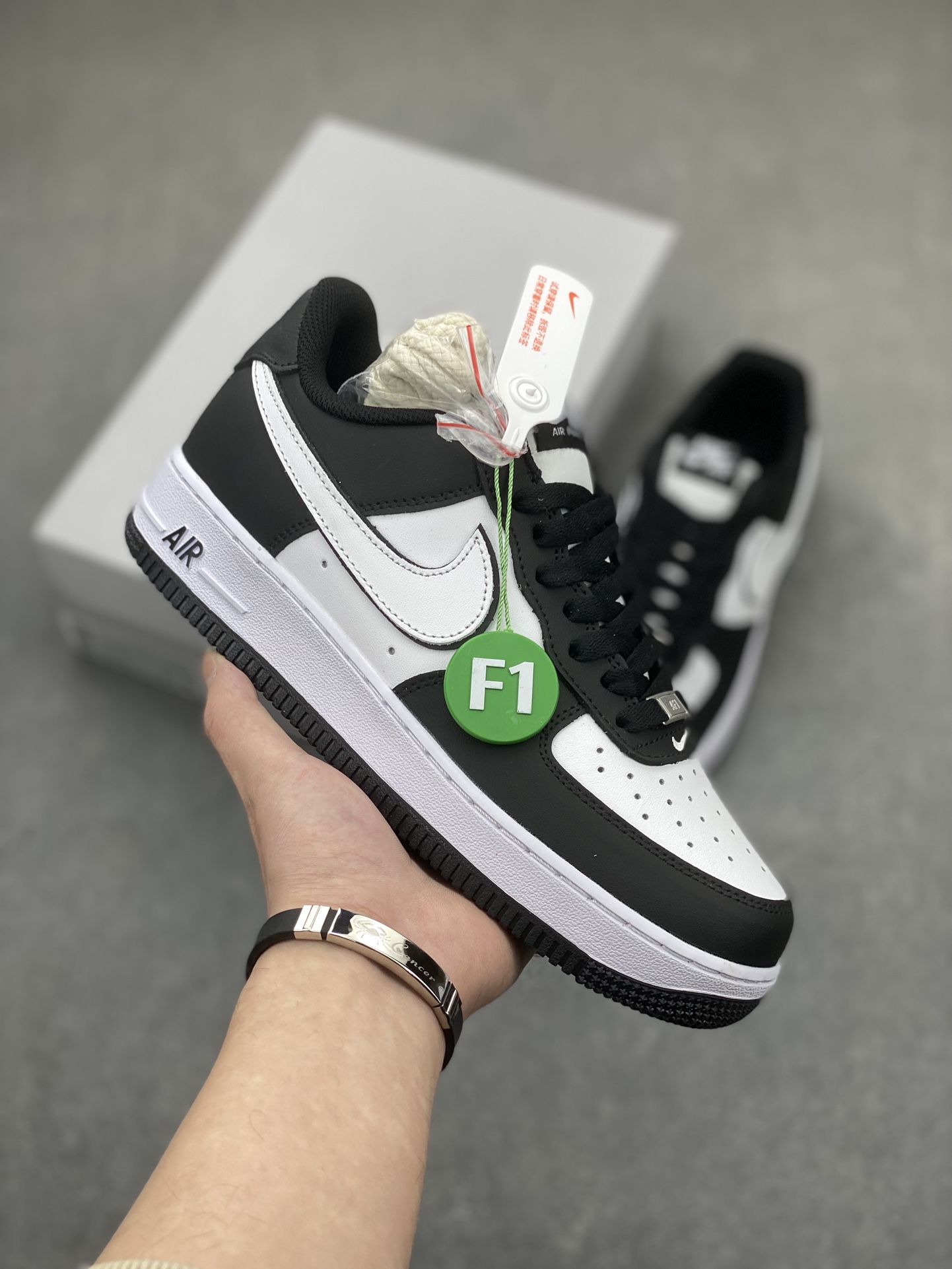 Nike Air Force 1 '07 Low Panda - Black and White Classic Sneakers 2 i1704489628 8068 2