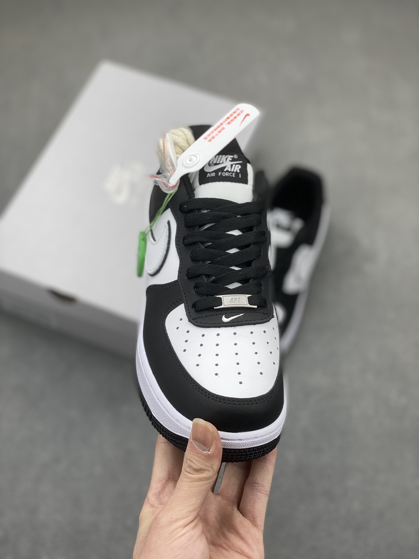 Nike Air Force 1 '07 Low Panda - Black and White Classic Sneakers 3 i1704489628 9817 0