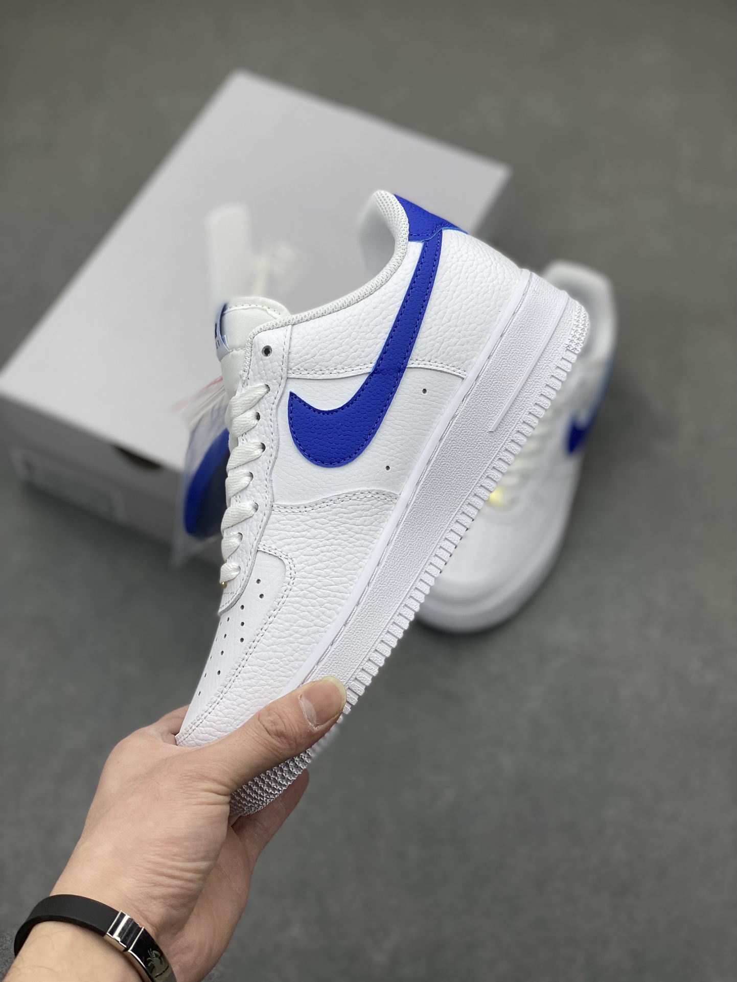 Nike Air Force 1 Low White Royal Blue Casual Sneaker (DM2845-100) 4 i1704576931 1331 0