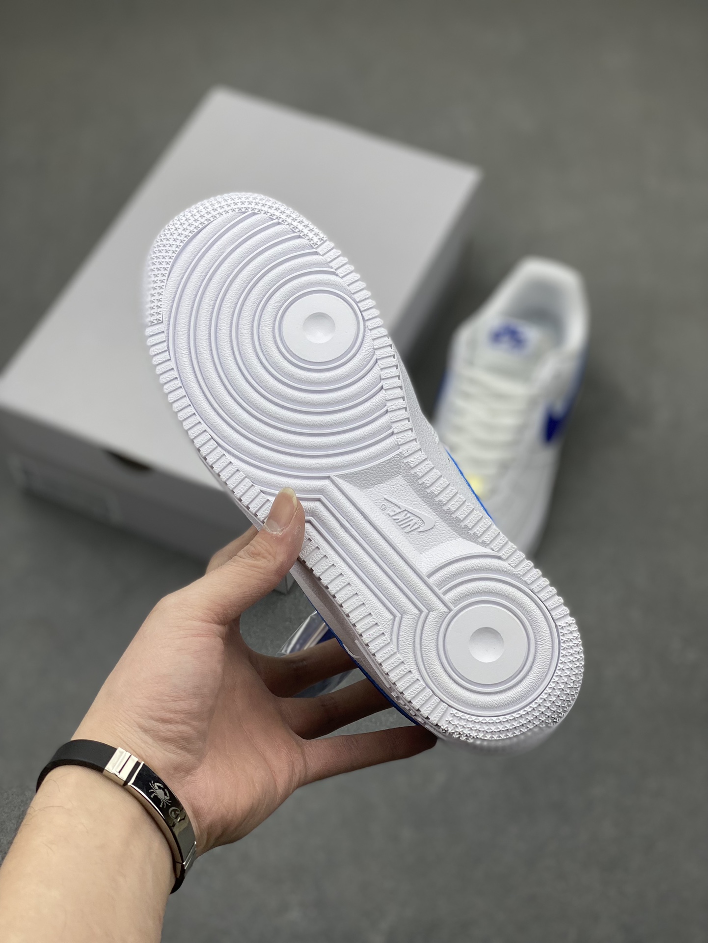 Nike Air Force 1 Low White Royal Blue Casual Sneaker (DM2845-100) 7 i1704576931 4768 0
