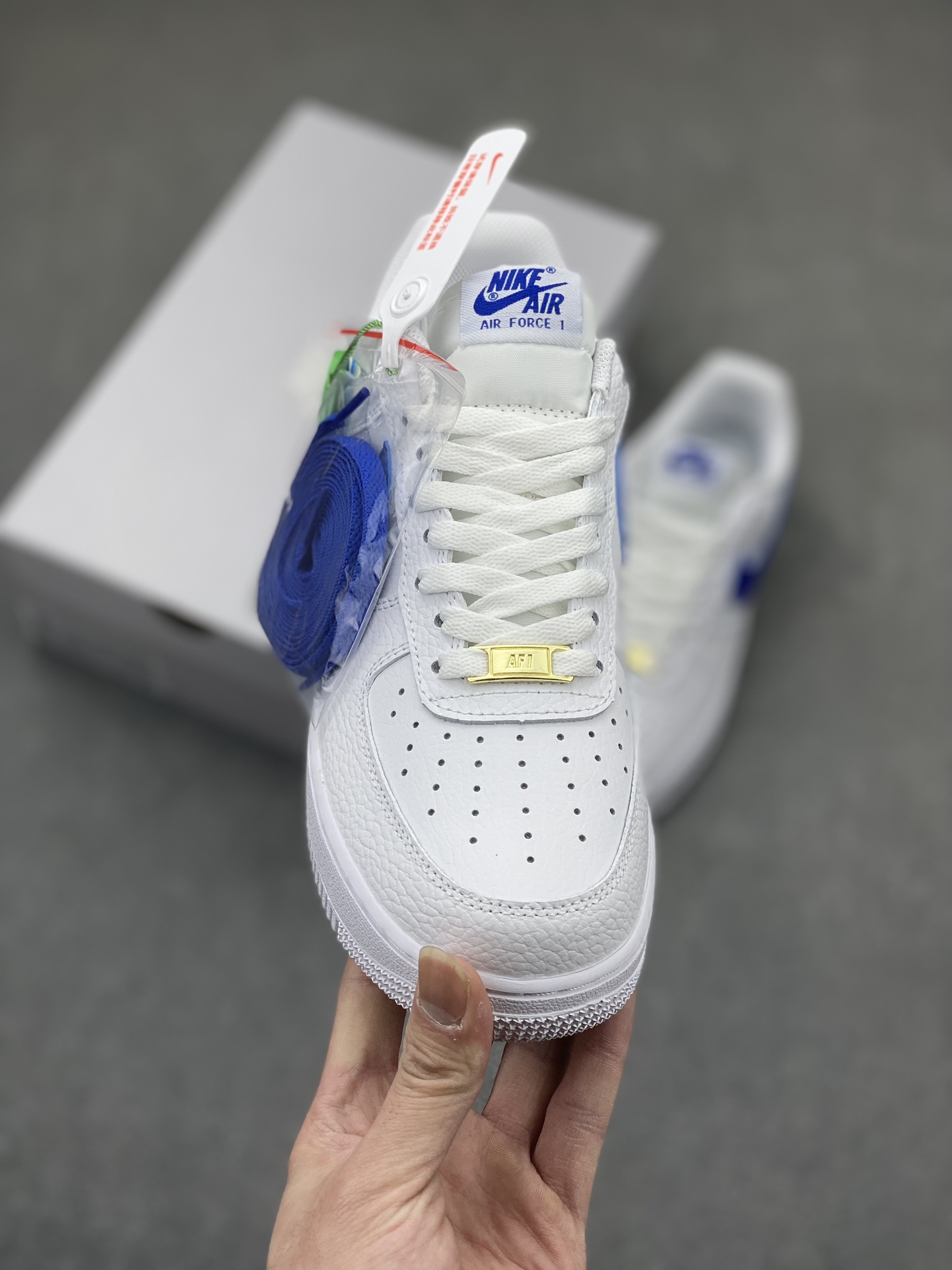 Nike Air Force 1 Low White Royal Blue Casual Sneaker (DM2845-100) 3 i1704576931 9908 0