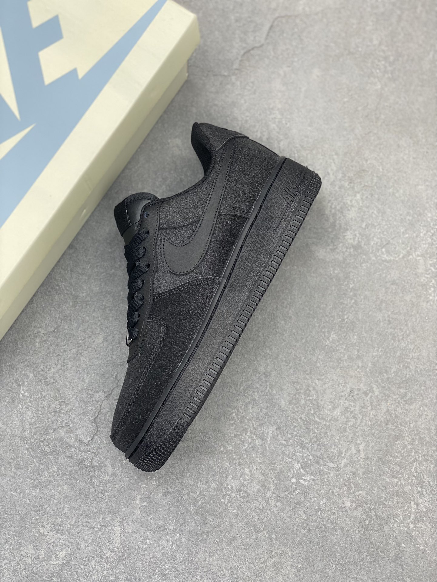 Nike Air Force 1 Black Fine Glitter Sneakers - Official Version 8 i1704664761 594 1