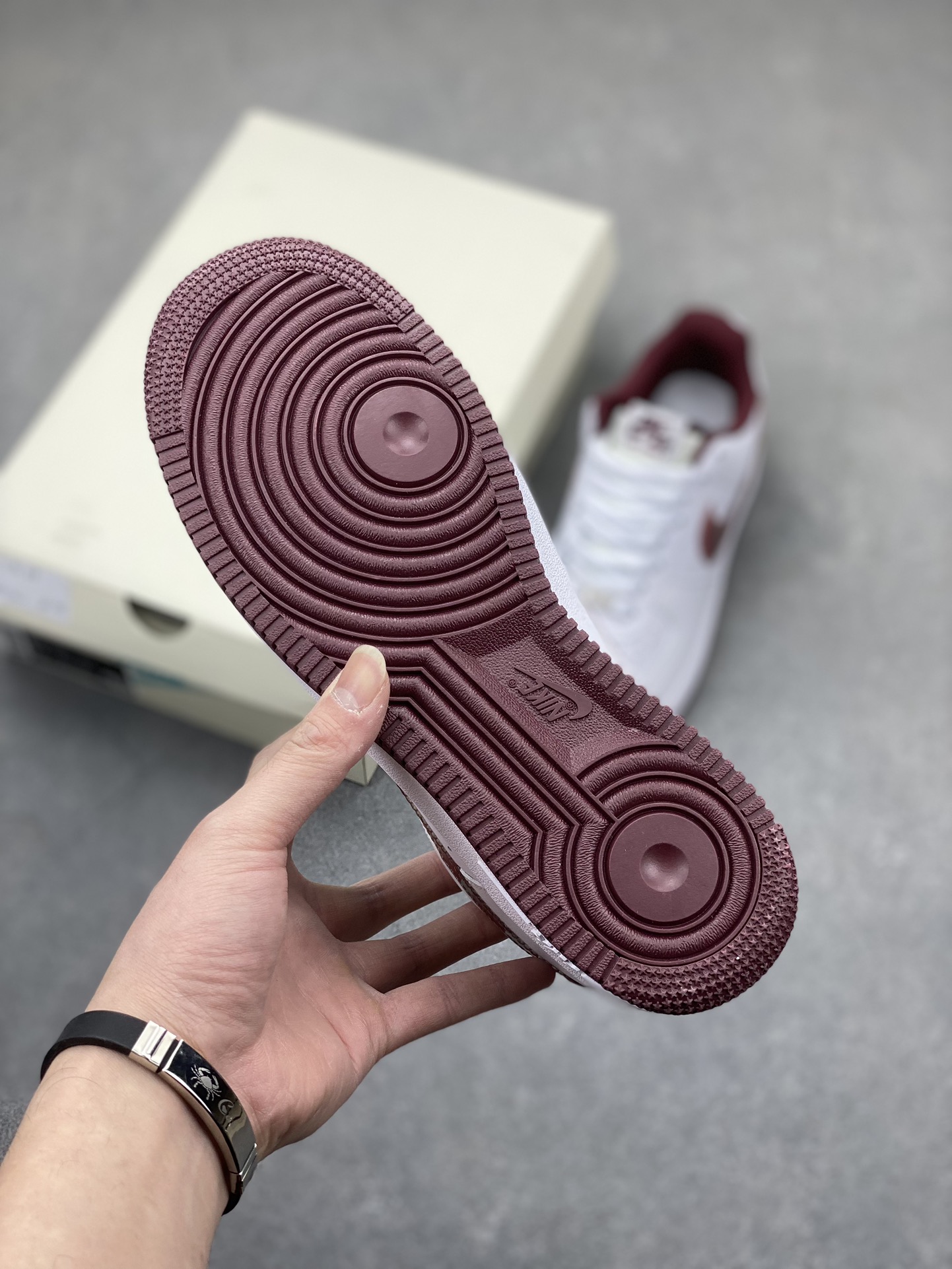Nike Air Force 1 '07 Low 'Mirror Wine Red' Casual Sneakers 7 i1704740915 9938 3