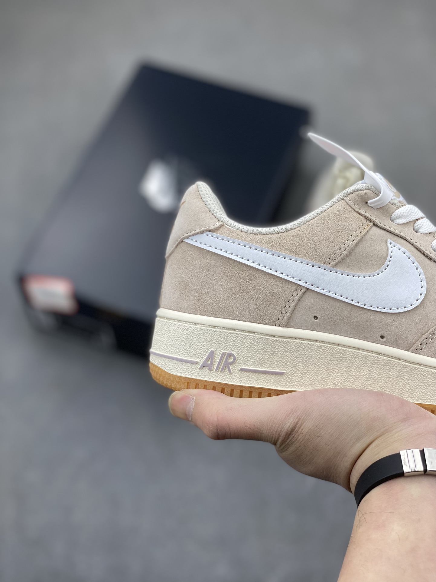 Nike Air Force 1 Low White/Brown Suede Casual Sneakers - Limited Edition 6 i1704999633 9274 1
