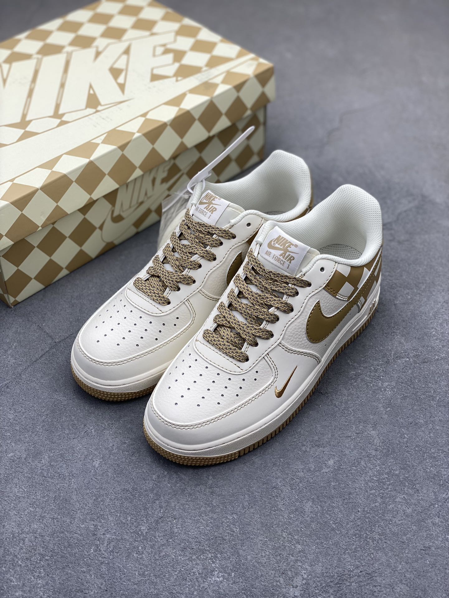 Nike Air Force 1 Low '07 'Cream Gold' Casual Sneakers - Limited Stock! 9 i1705358717 1986 6