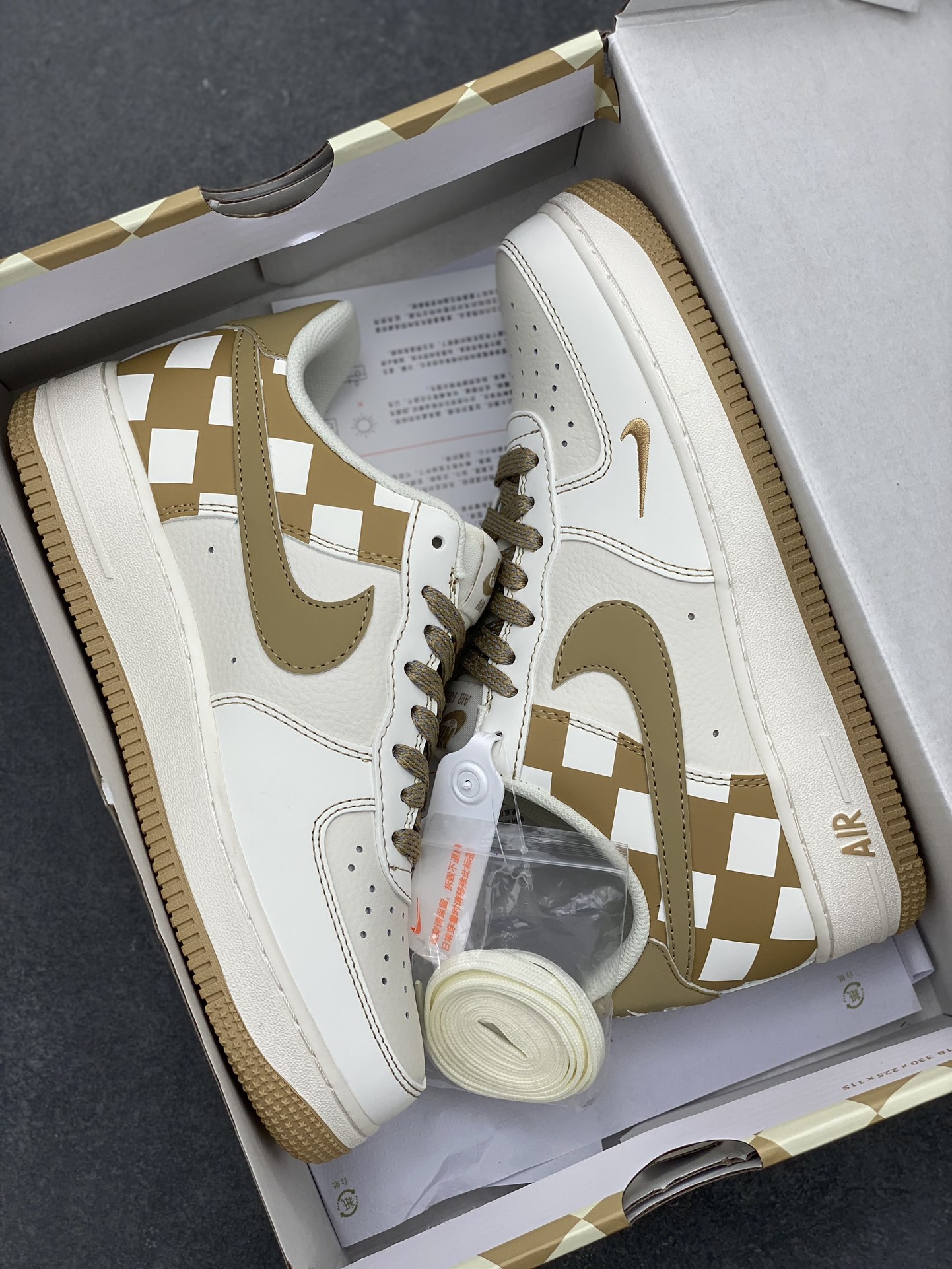 Nike Air Force 1 Low '07 'Cream Gold' Casual Sneakers - Limited Stock! 10 i1705358717 2558 8