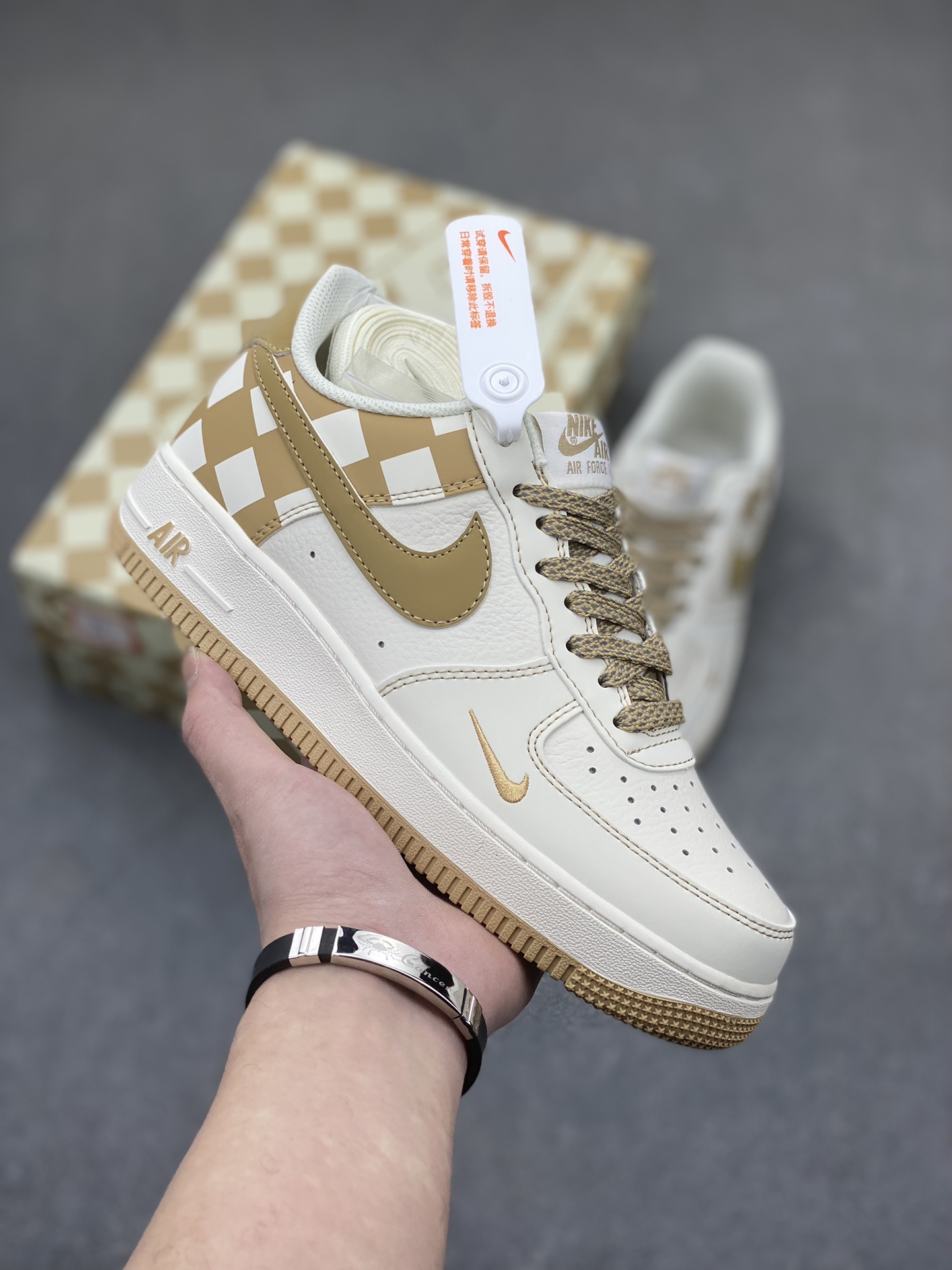 Nike Air Force 1 Low '07 'Cream Gold' Casual Sneakers - Limited Stock! 2 i1705358717 4370 3