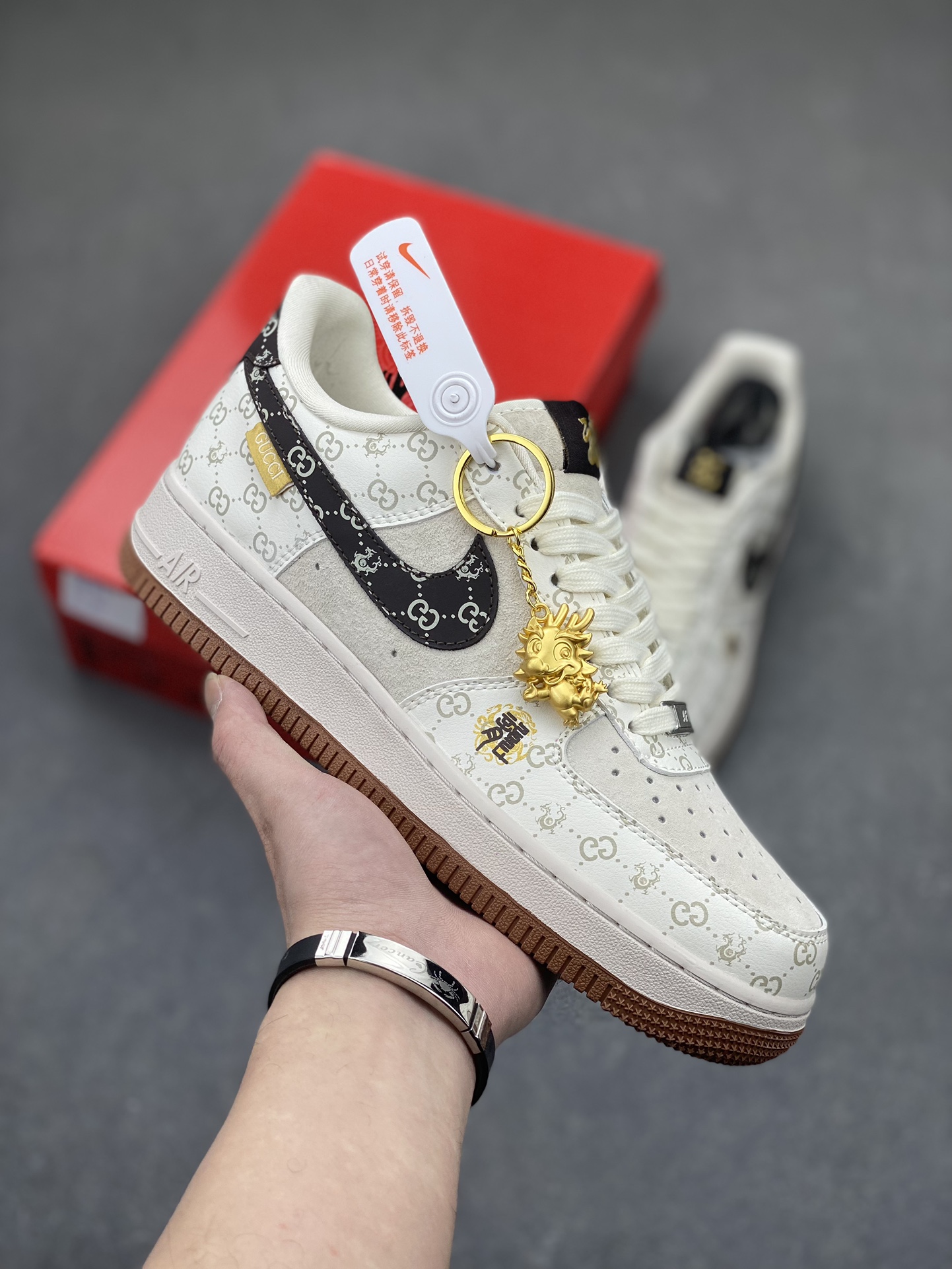 Nike Air Force 1 '07 Low 'Year of The Dragon' Custom Sneakers 2 i1705880666 6937 0
