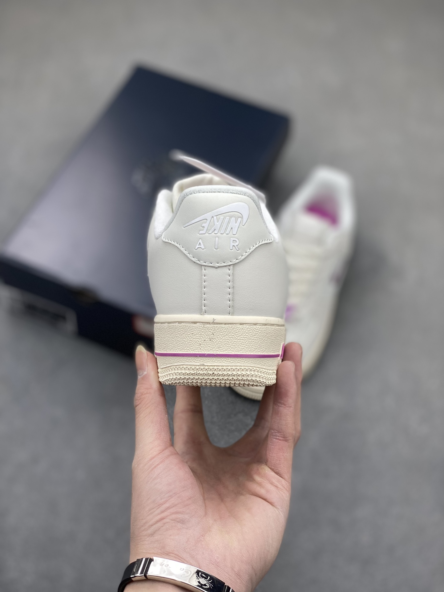 Nike Air Force 1 Low White Pink Purple Sneakers,FB8251-101 5 i1705881051 7167 2