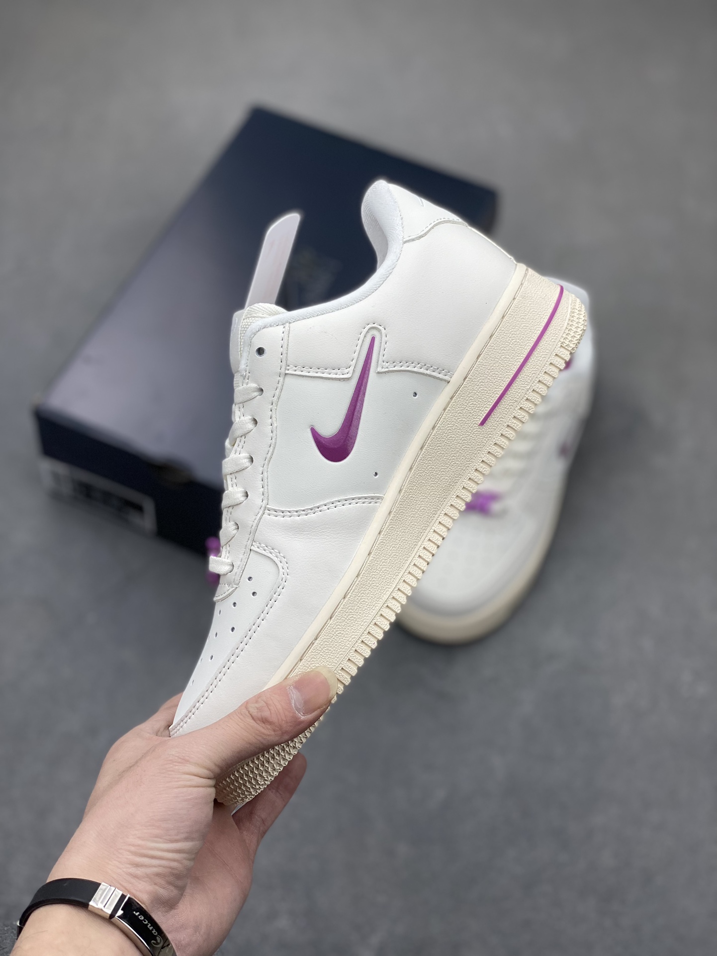Nike Air Force 1 Low White Pink Purple Sneakers,FB8251-101 4 i1705881052 6981 4