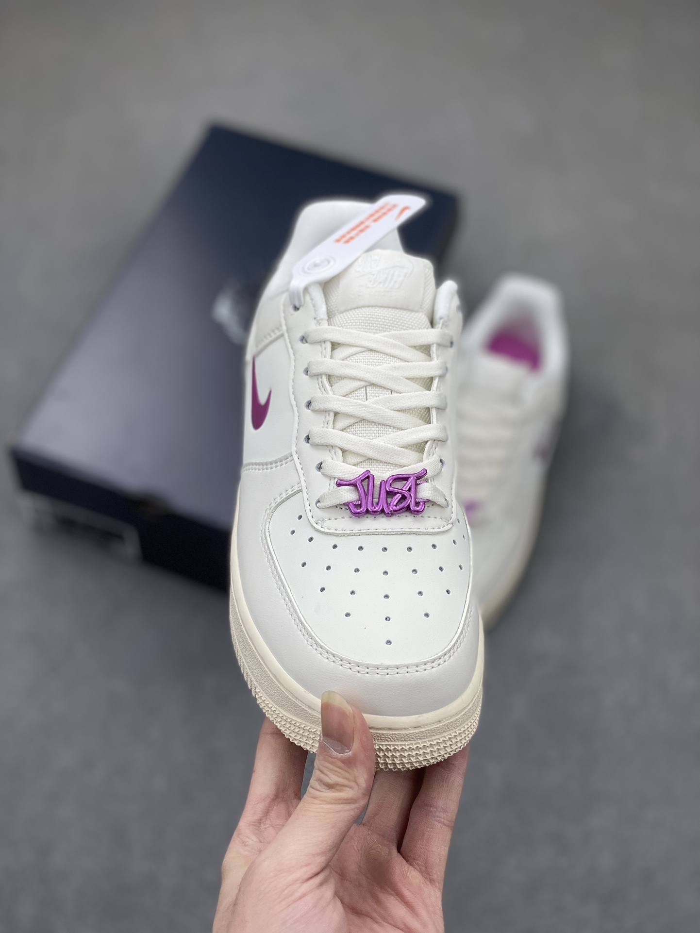 Nike Air Force 1 Low White Pink Purple Sneakers,FB8251-101 3 i1705881052 7979 5