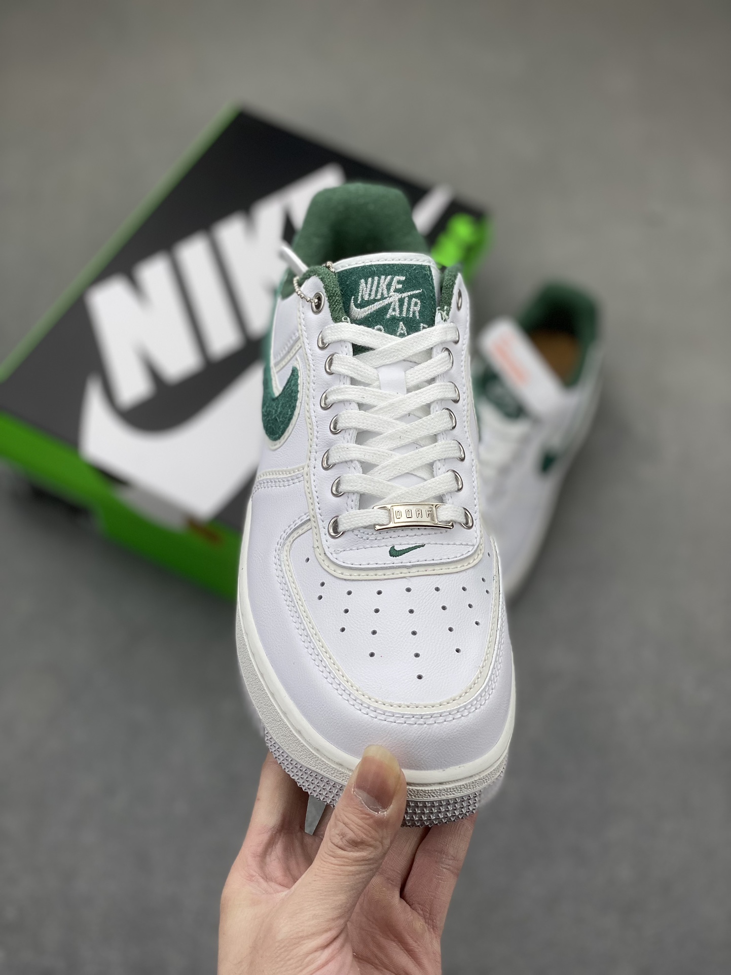 Division Street x Nike Air Force 1 '07 Low 'Ducks of a Feather' - White/Green 3 i1706127865 6066 0