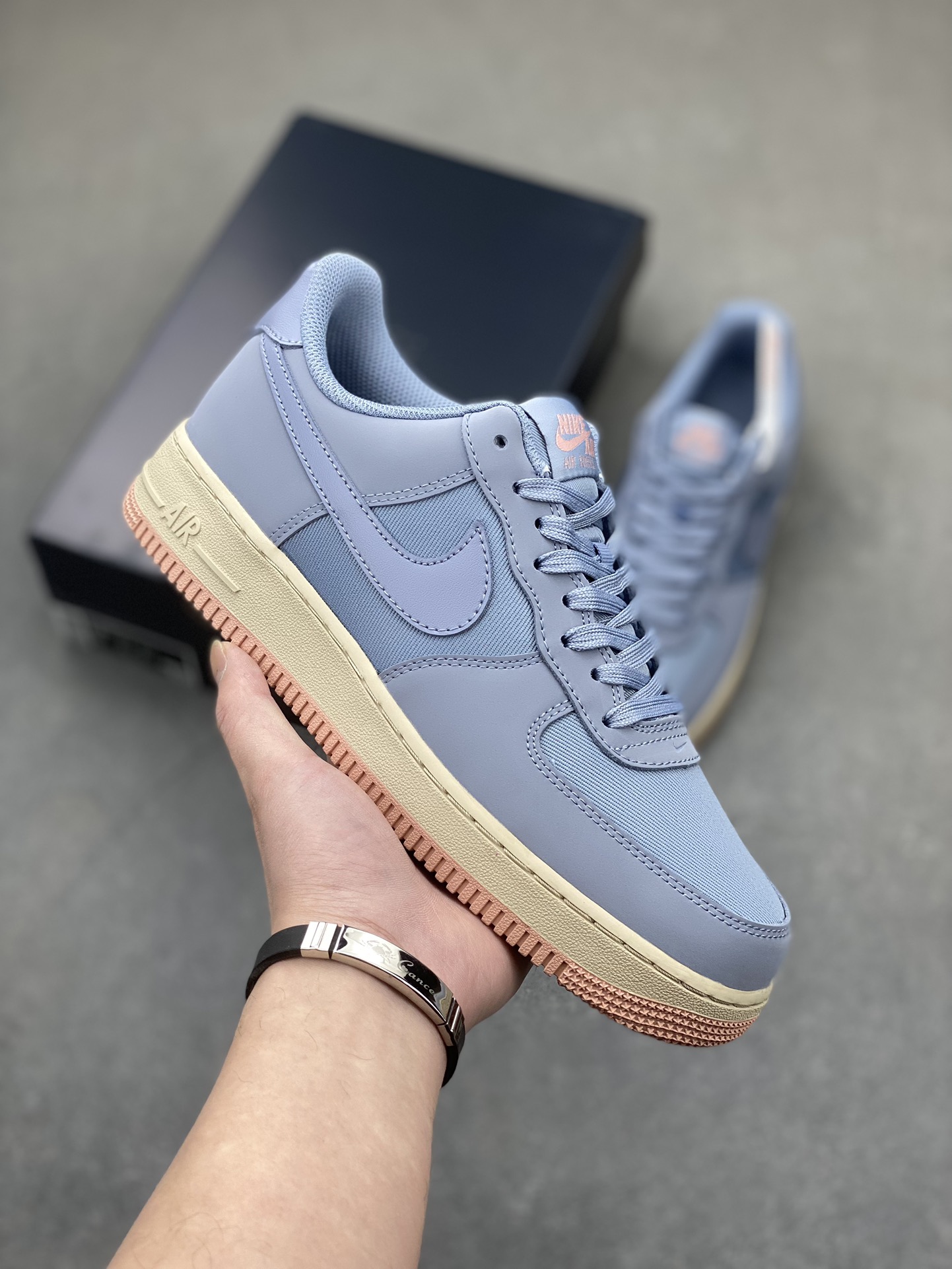 Nike Women's Air Force 1 '07 Low LX Ashen Slate Casual Sneakers 2 i1710010307 6039 8