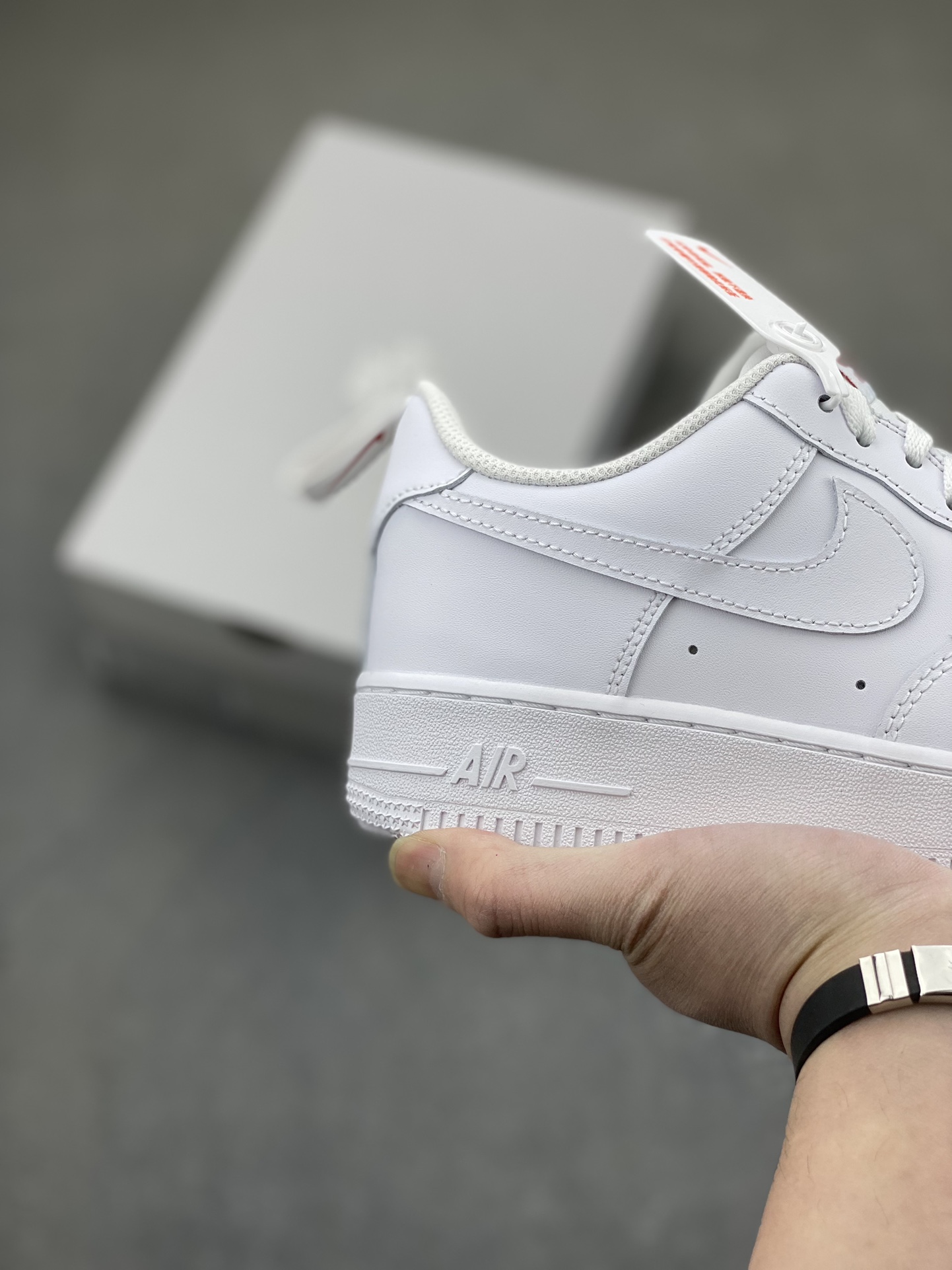 Nike Air Force 1 Low White Red Swoosh Casual Sneakers FZ7187-100 6 i1710010616 4207 8