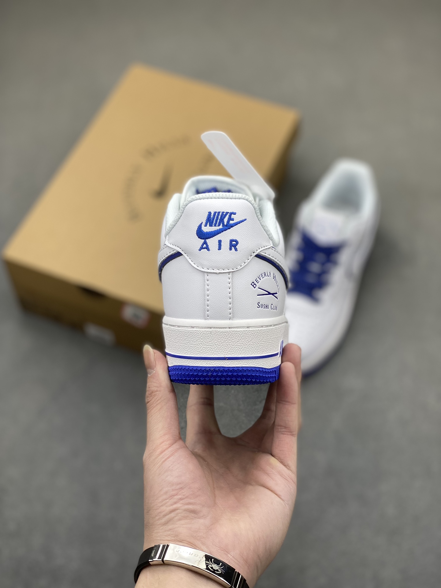 Nike Air Force 1 Low "Sushi Club" White/Blue Casual Sneakers 5 i1710279527 3026 1