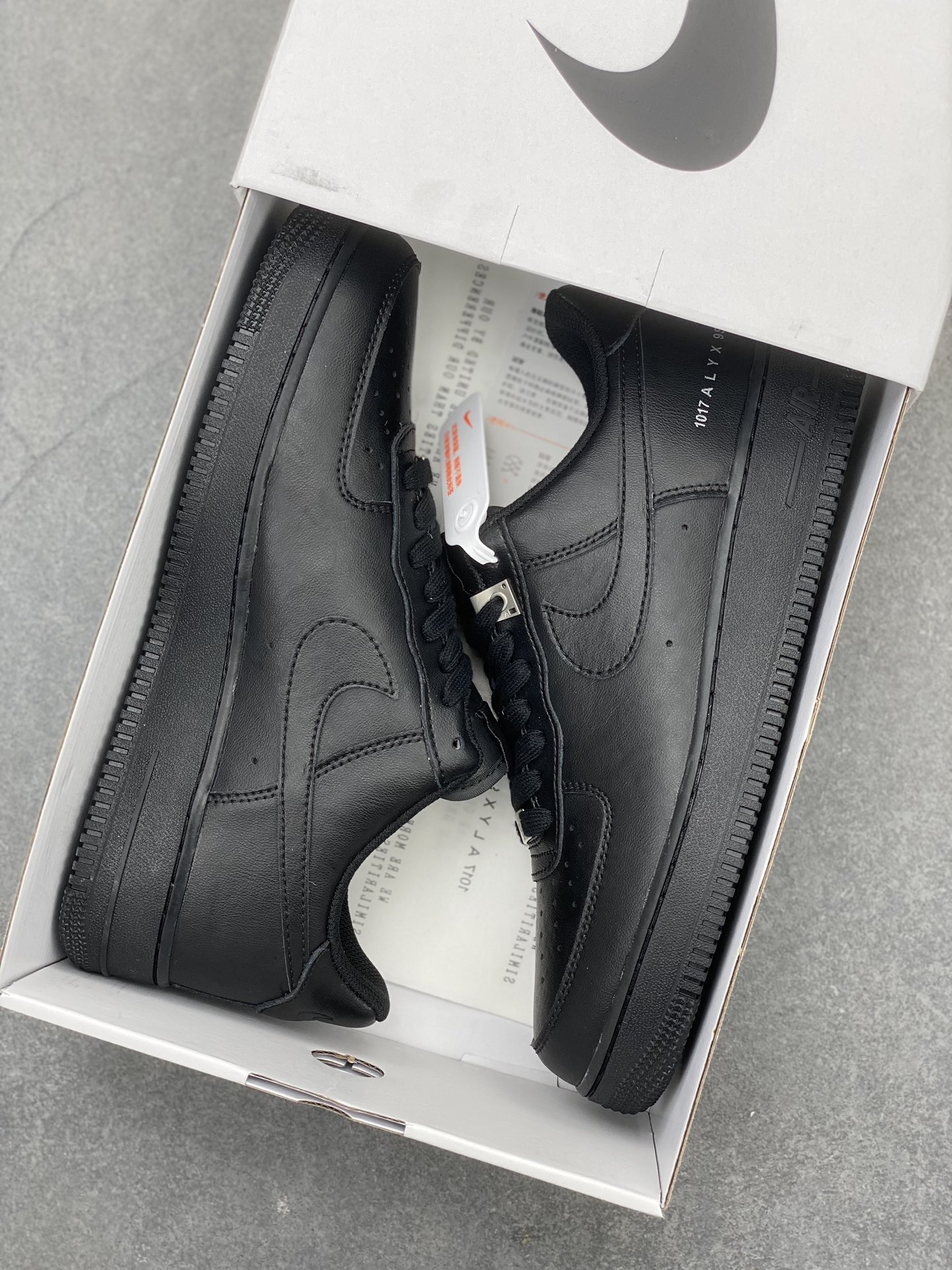 Nike Air Force 1 Low 9S Black Sneakers - Premium Comfort & Style 10 i1710279804 9127 2