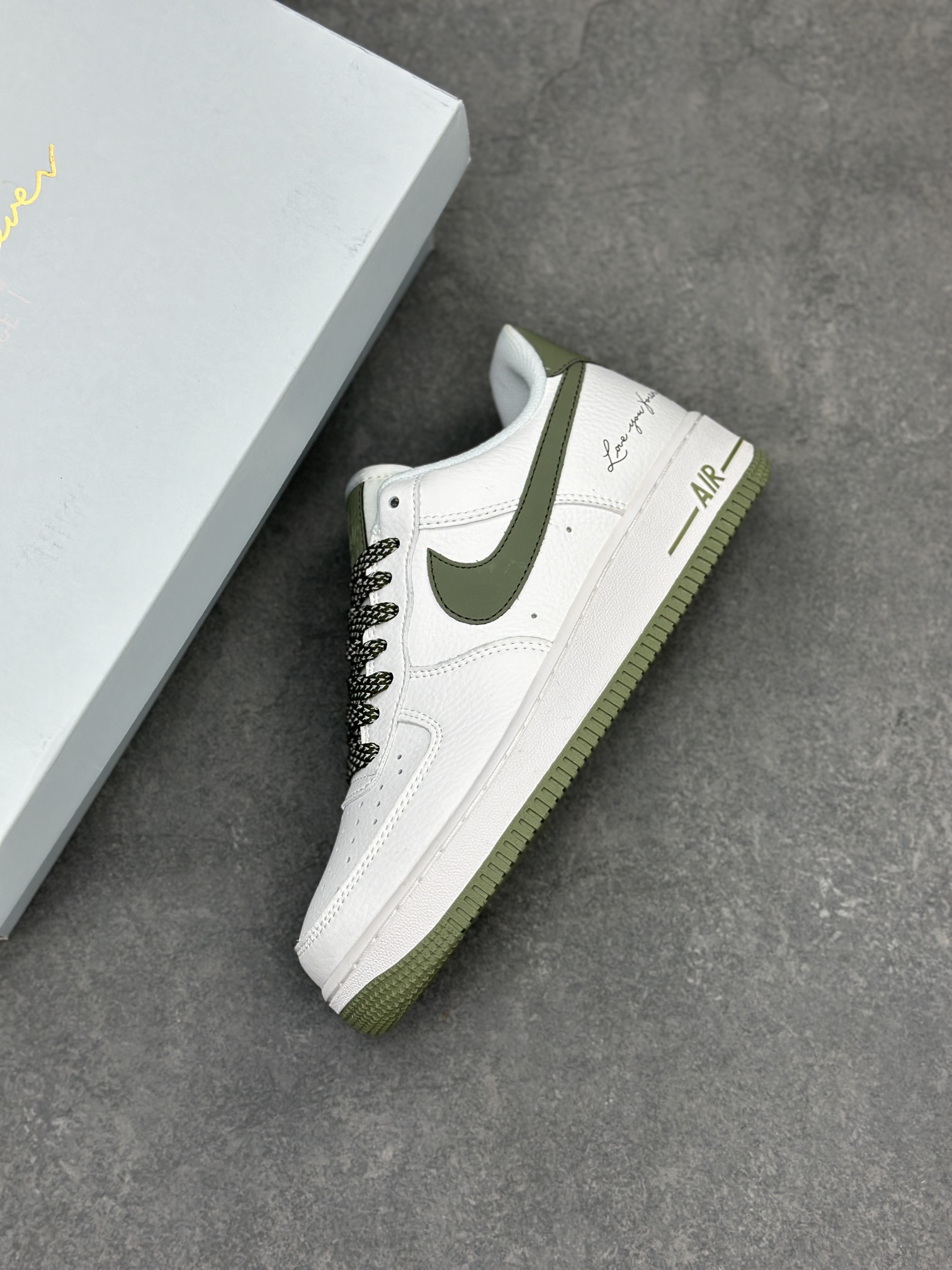 NOCTA x Nike Air Force 1 Low 'Certified Lover Boy' - White/Olive 8 i1710781596 4718 7