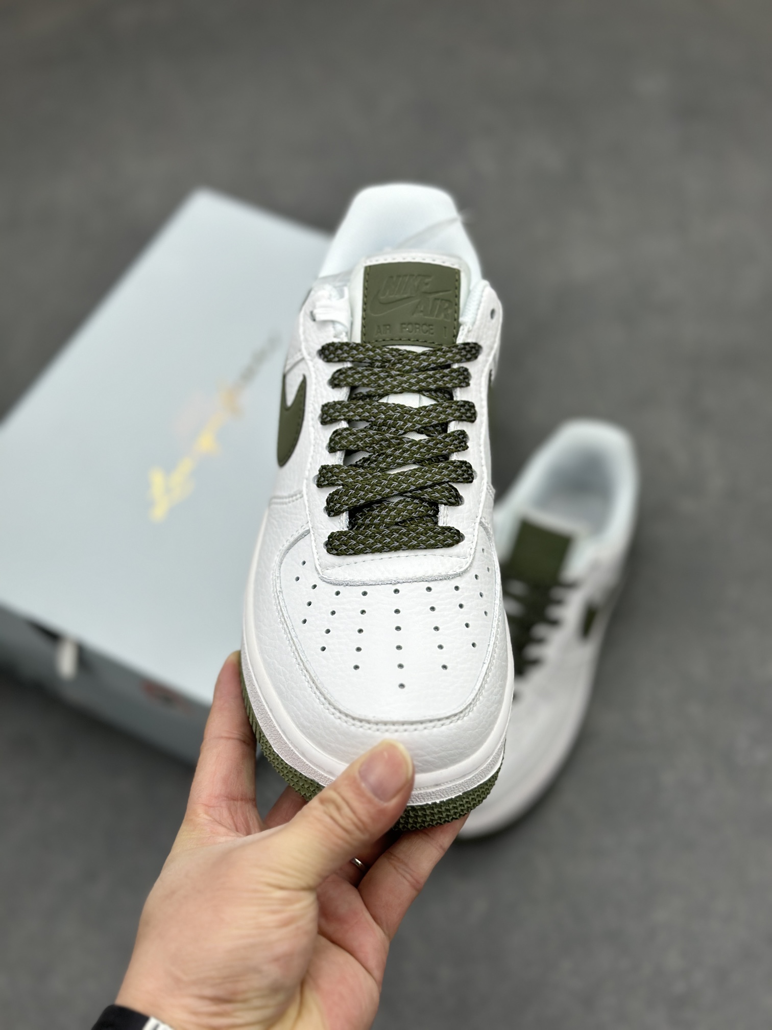 NOCTA x Nike Air Force 1 Low 'Certified Lover Boy' - White/Olive 3 i1710781596 9421 1