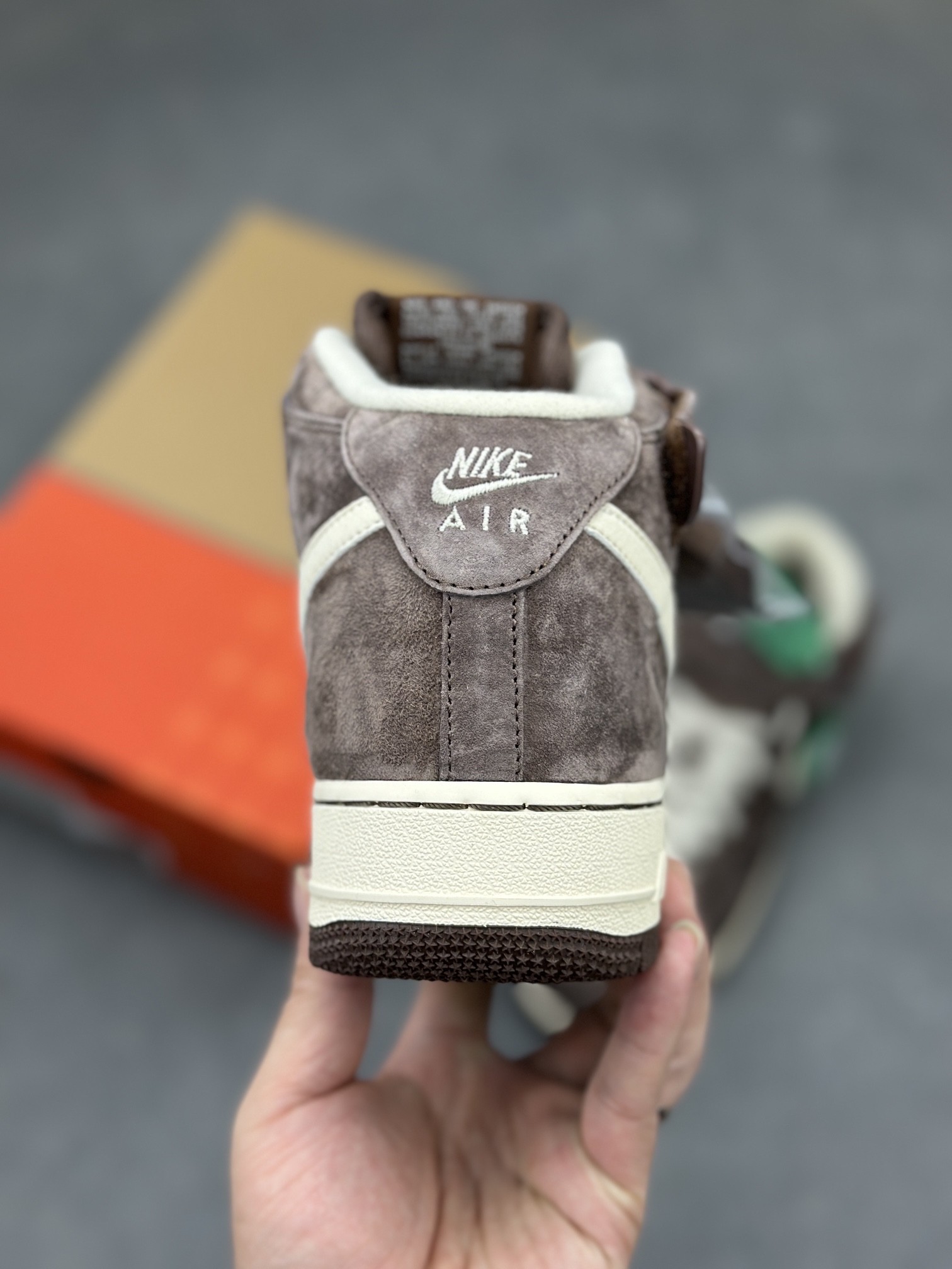 Nike Air Force 1 Mid Brown Suede Casual Sneakers DM0107-200 5 i1710781820 6646 6