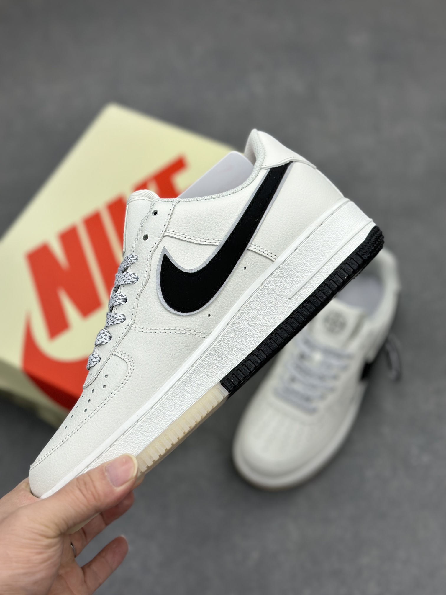 Nike Air Force 1 Low Stone Island White and Black Sneakers 4 i1710781950 8860 6