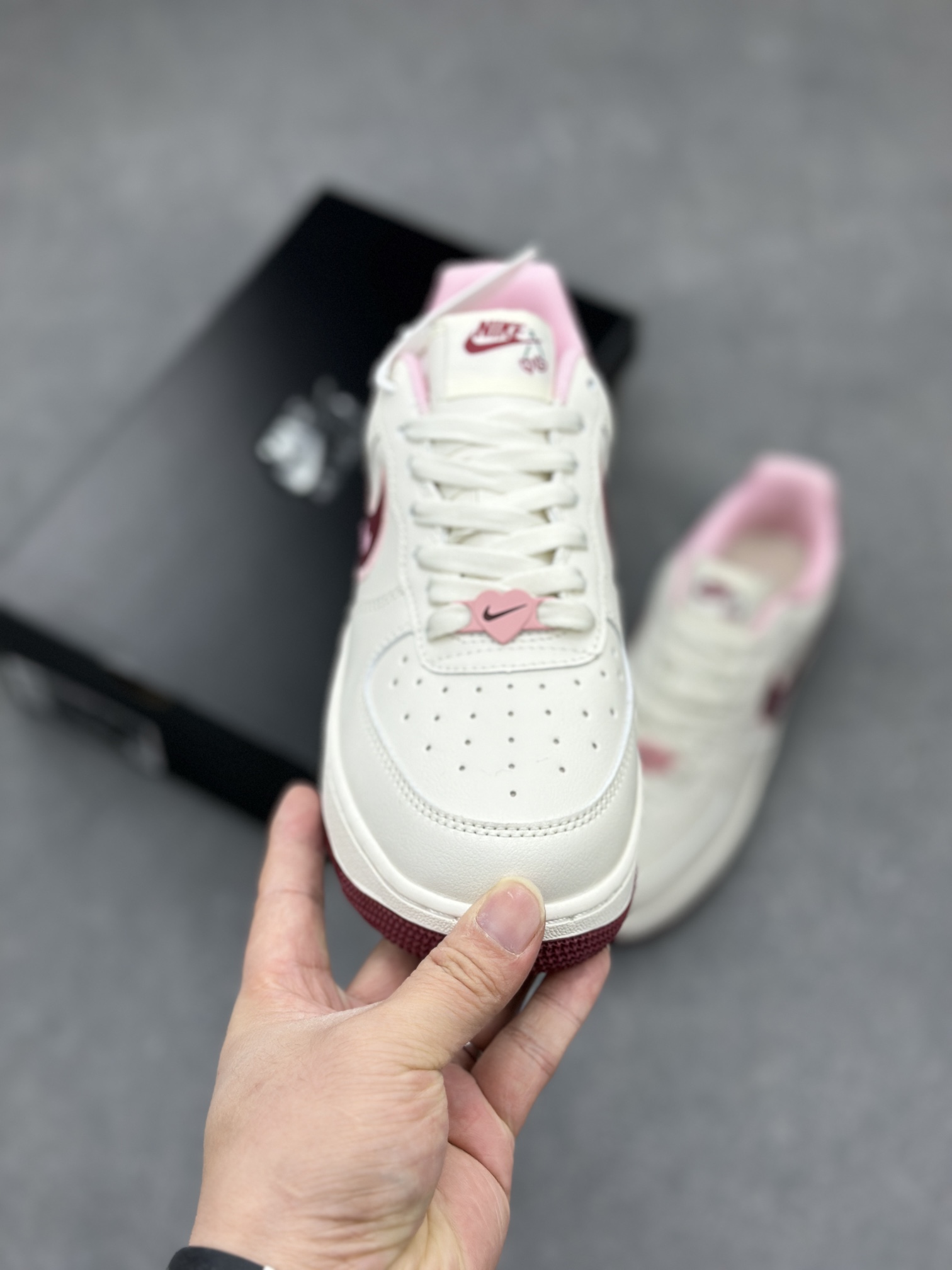 Nike Court Borough Low Cherry Blossom Sneaker - Women's Athletic Shoes 3 i1710785729 3334 7