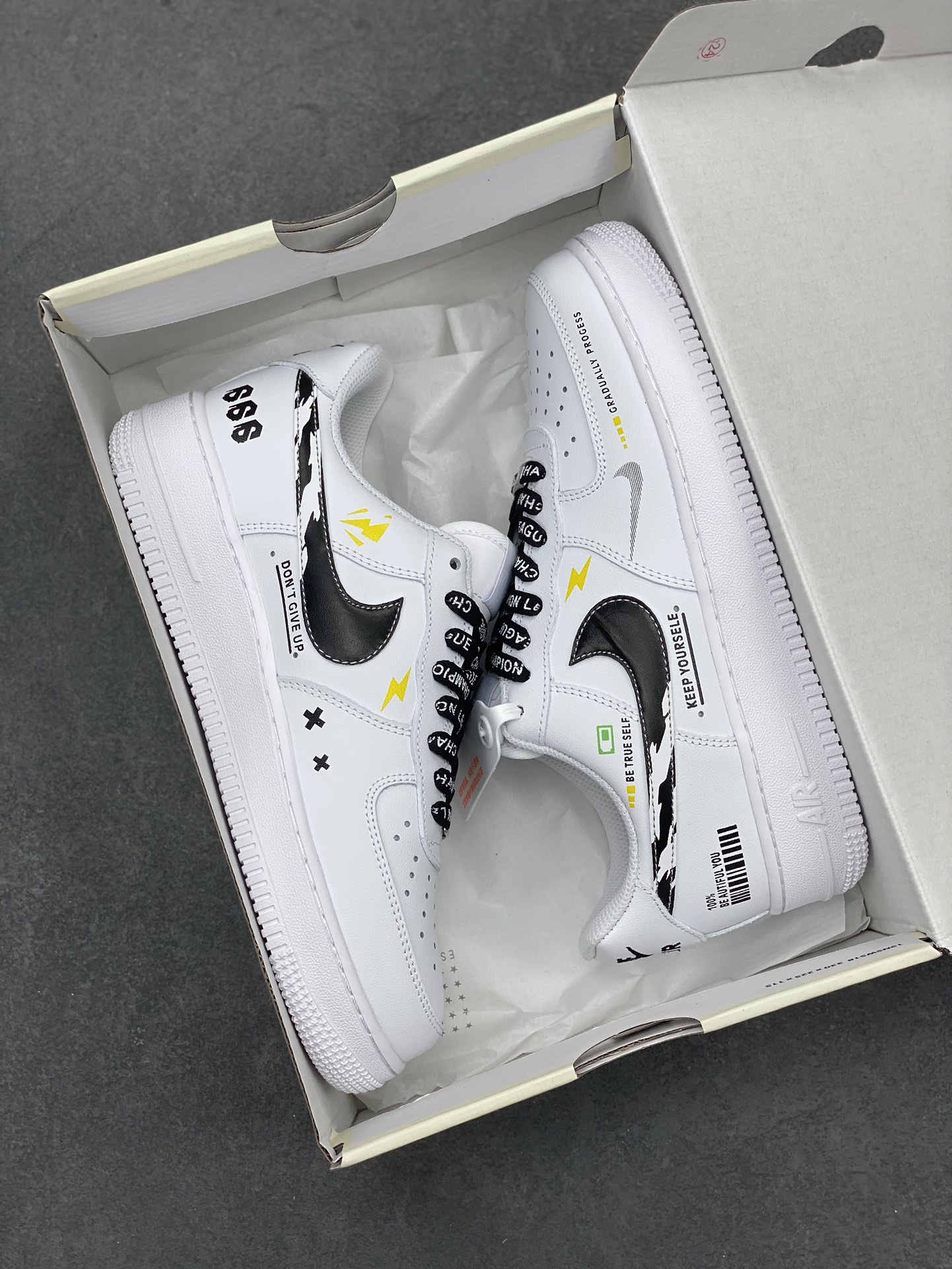 Nike Air Force 1 Low 'Worldwide' White/Black Men's Sneaker CW2288-010 10 i1710881873 4324 3
