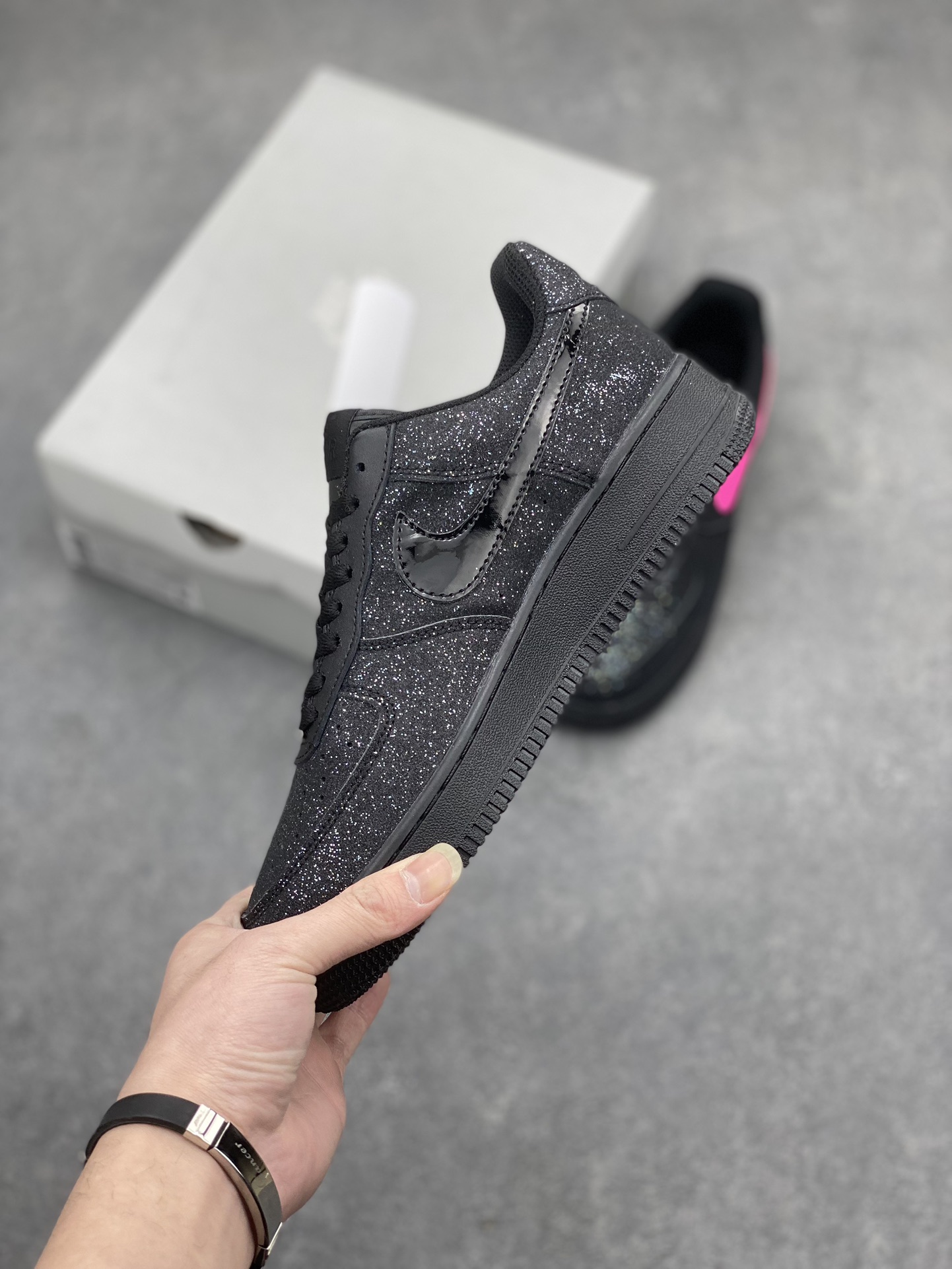 Nike Air Force 1 Low 'Black Rose Pink' Casual Sneakers CW2288-003 4 i1710881908 4735 2
